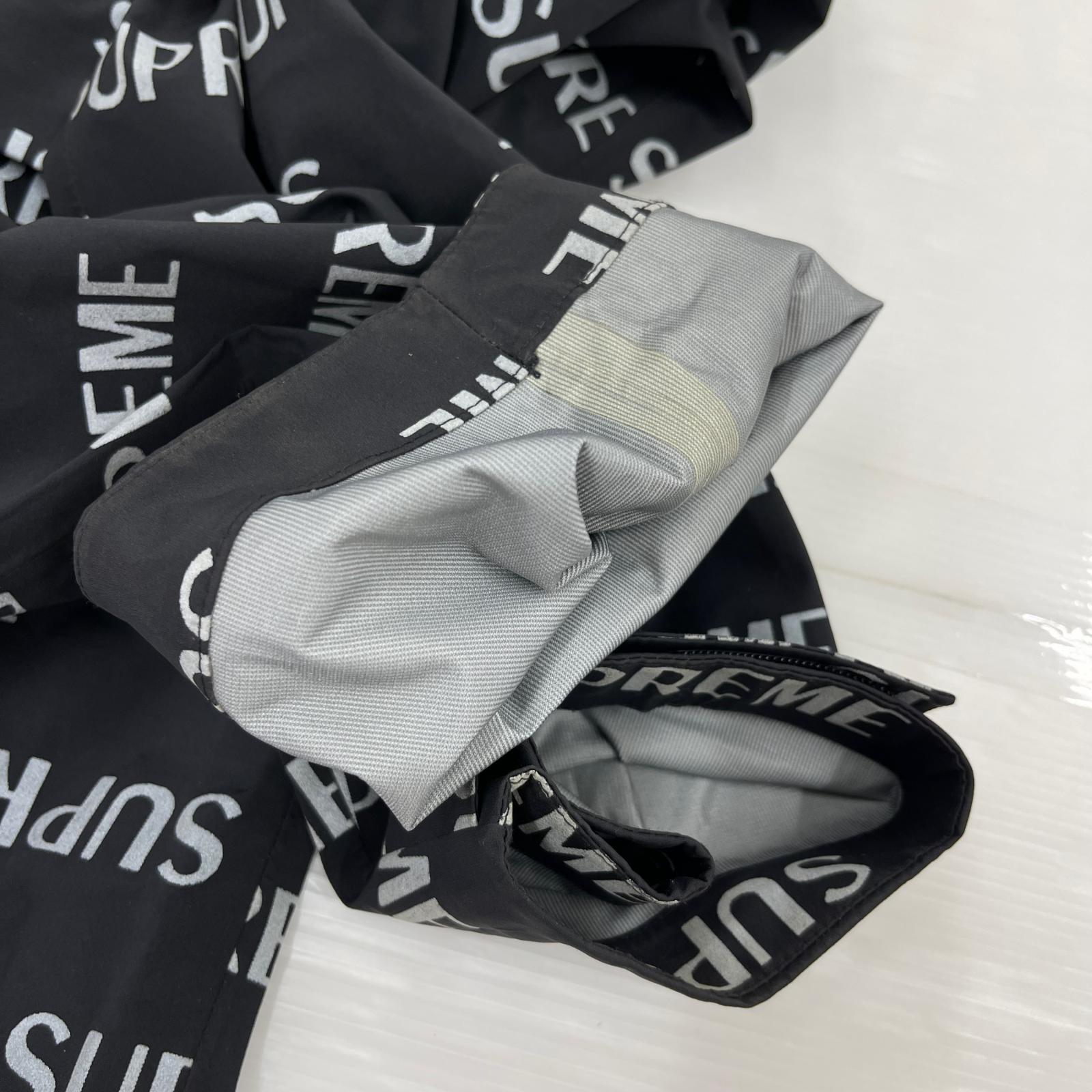 ブルゾン 3M Reflective Repeat Taped Seam Jacket M M ブラック
