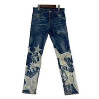 デニムパンツ Cool guy wash ペイント加工 (42) 42 ブルー