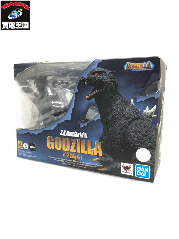 S.H.MonsterArts ゴジラ(2004) ゴジラ FINAL WARS フィギュア/グッズ