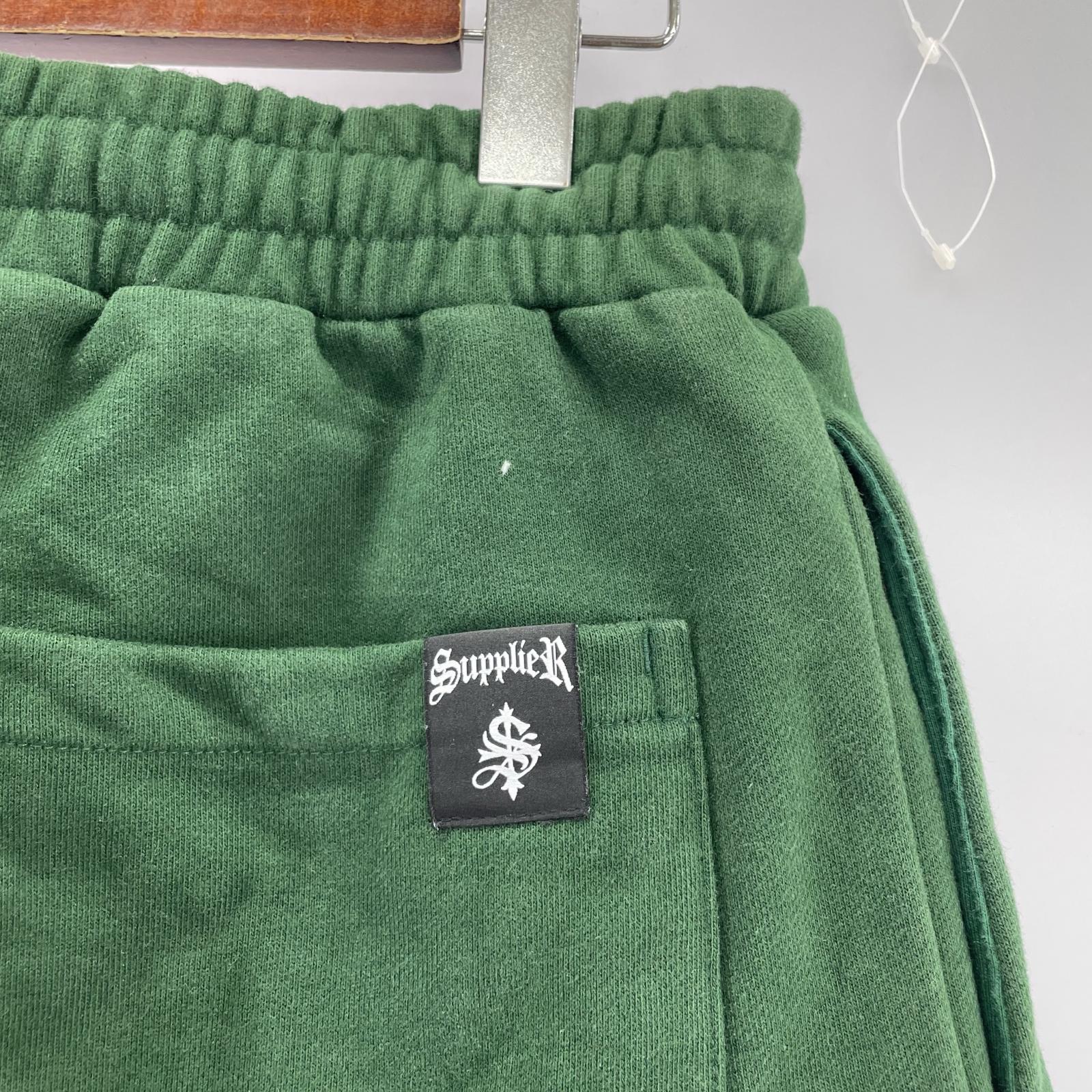 パンツ SUPPLIER/ロゴスウェットパンツ L ブラック