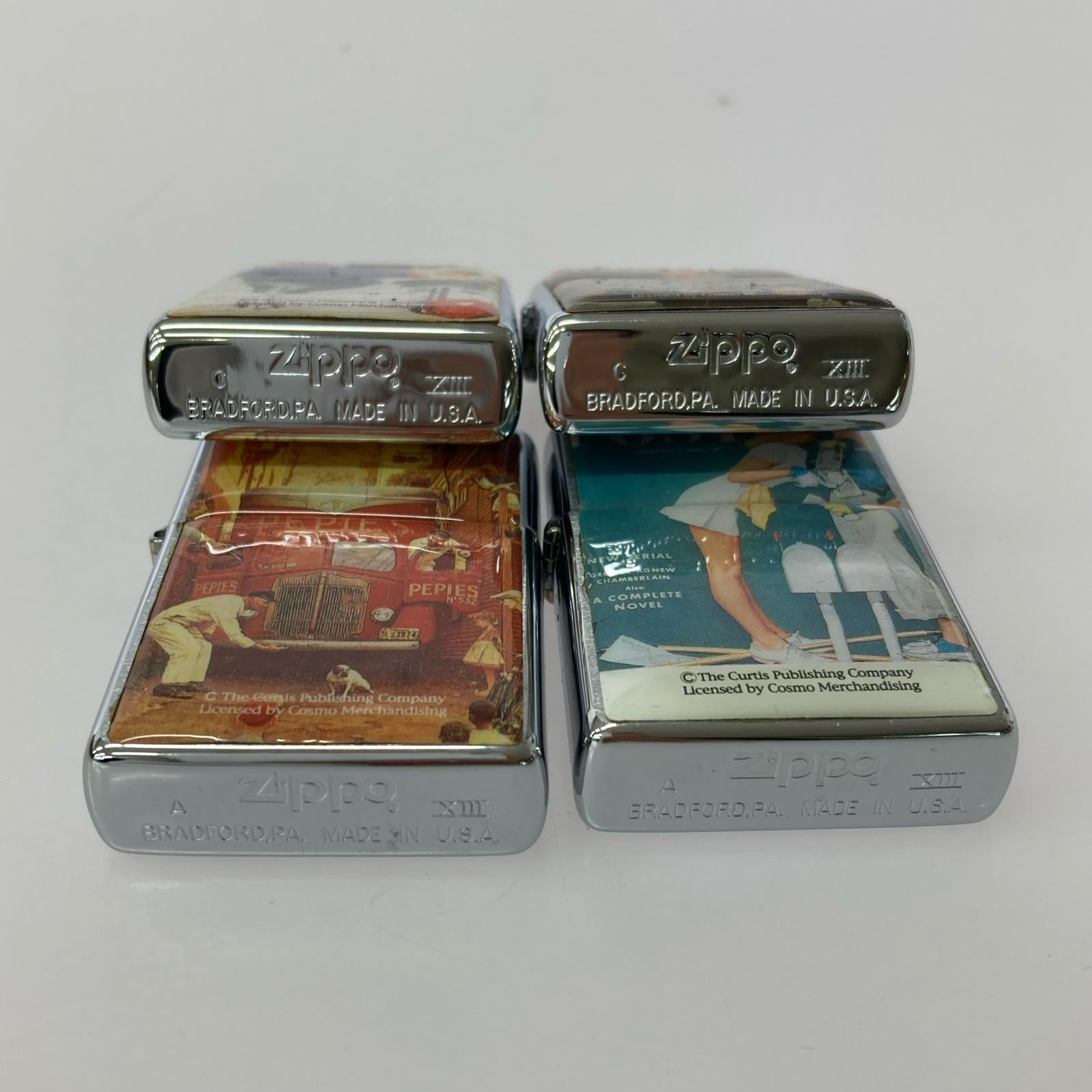 ライター ZIPPO NORMAN ROCKWELL/4点セット