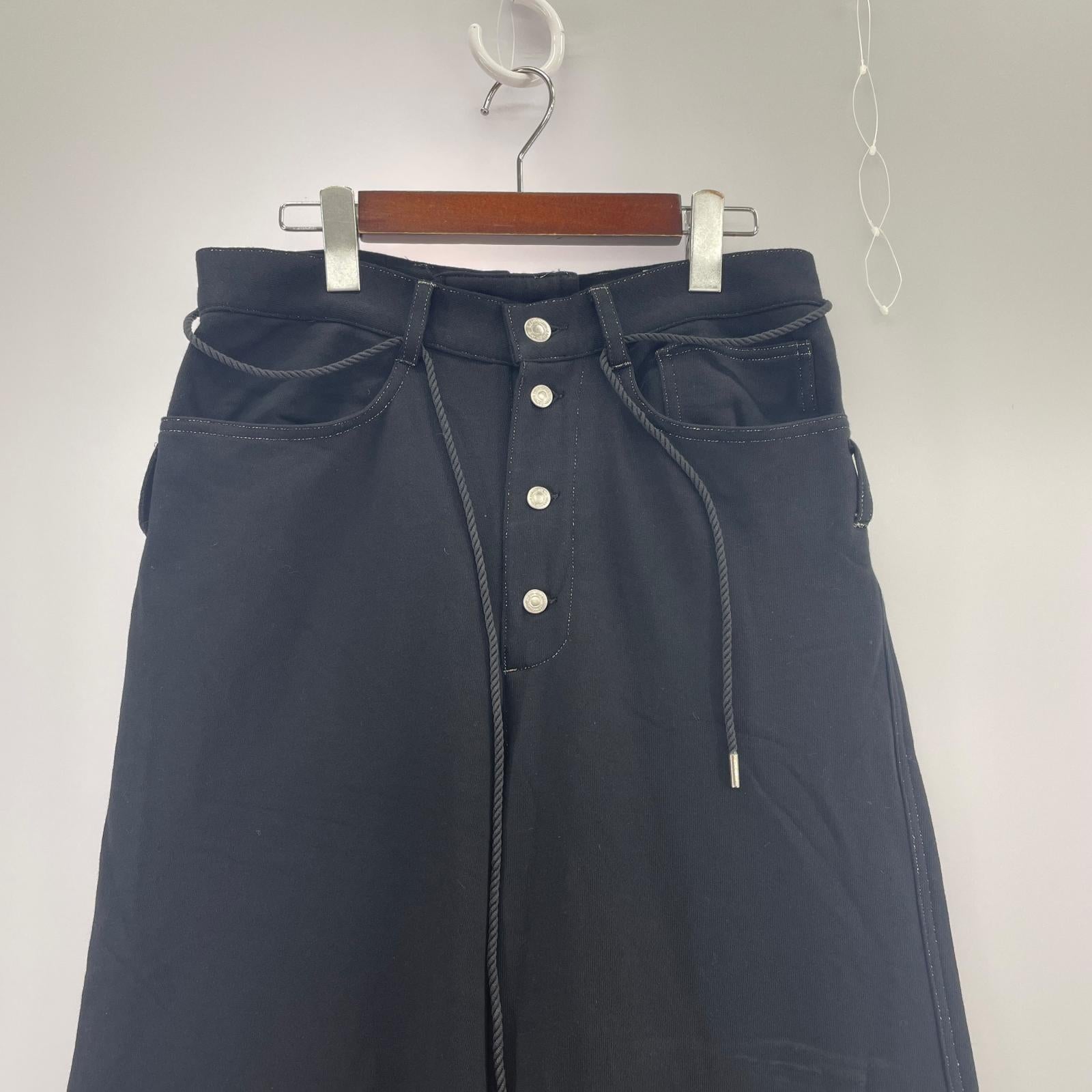 パンツ blank PIRATES SWEAT BELL-BOTTOMS 1 ブラック 1 ブラック