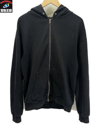 21SS Hood Logo Zip Up Hoodie S 2Y497052H