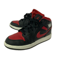 スニーカー Air Jordan 1 Mid Bred/DQ8432-067 23.5cm (US5 1/2 UK5 EU37)