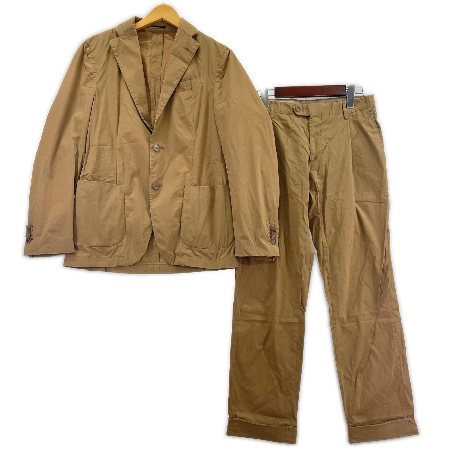 ジャケット LARDINI セットアップスーツ 42 ベージュ 42 ベージュ