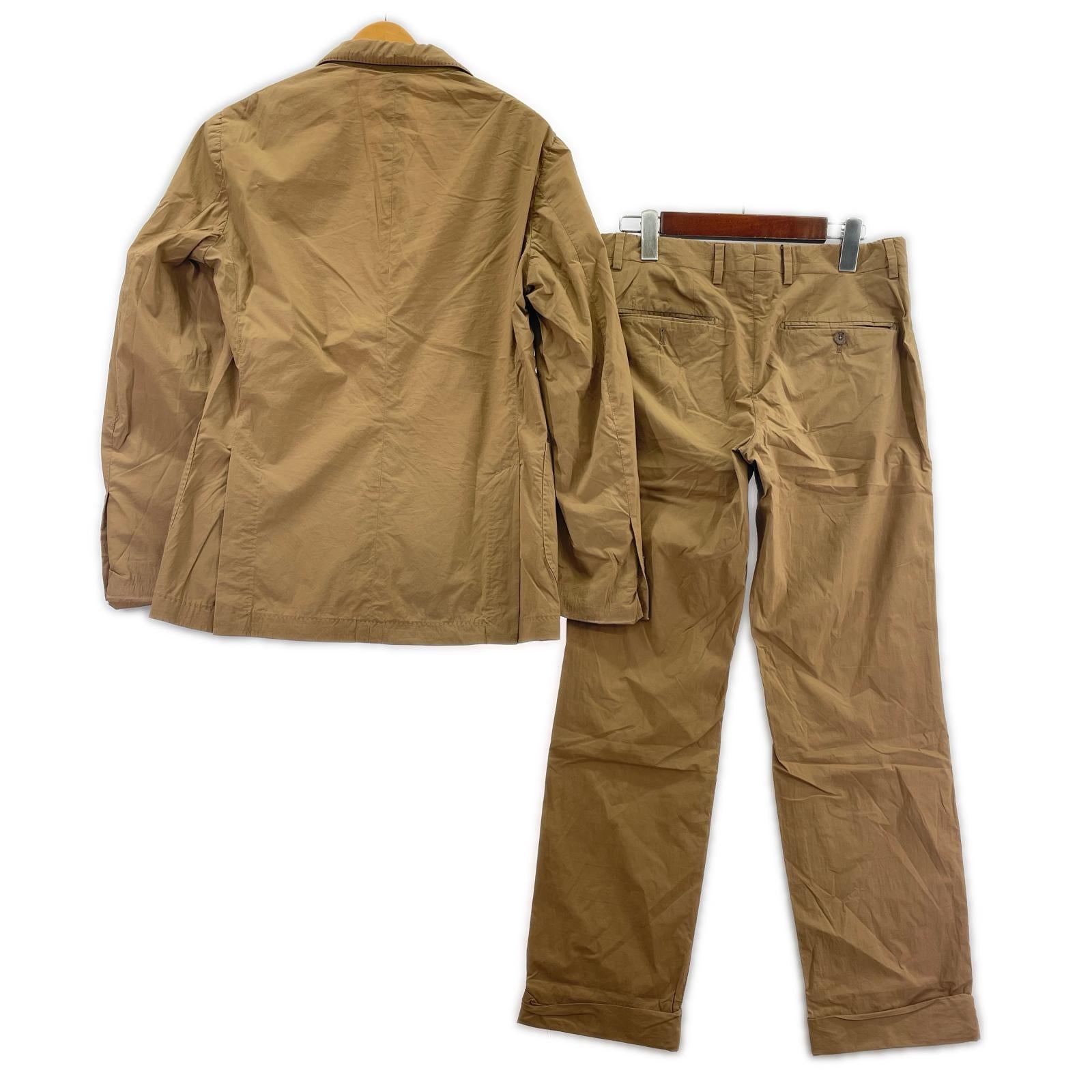 ジャケット LARDINI セットアップスーツ 42 ベージュ 42 ベージュ