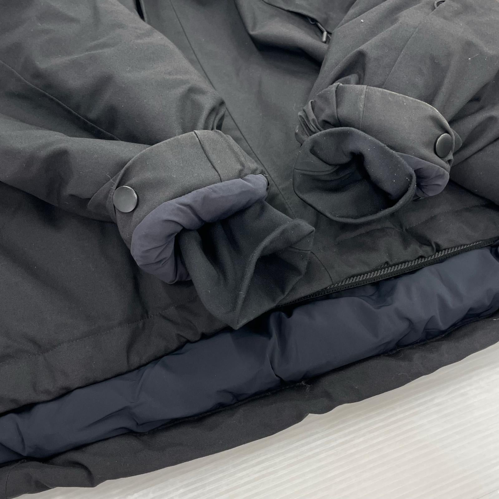ダウンジャケット TC CHANNEL JACKET 黒 ブラック