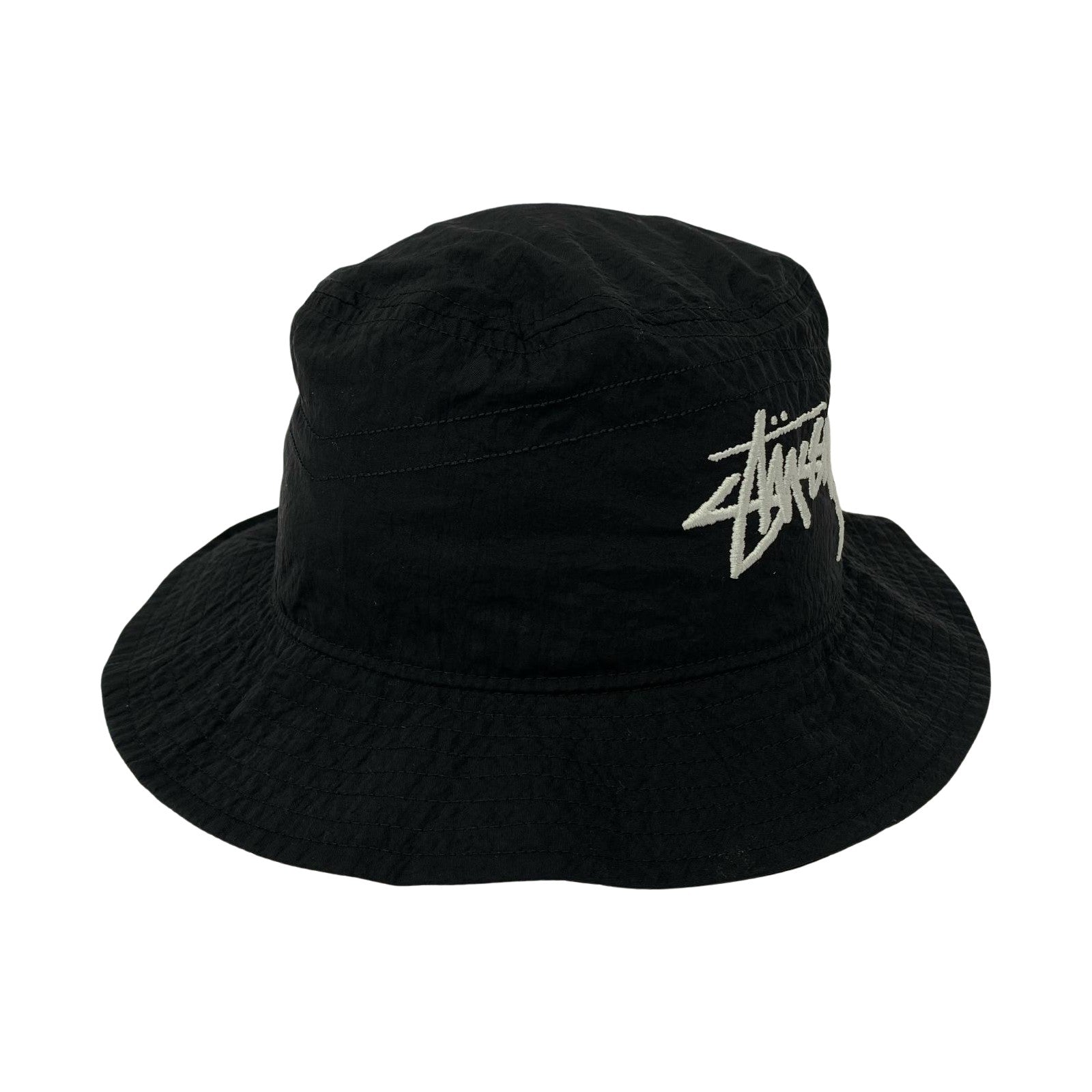 ハット ×stussy 20ss BUCKET HAT 黒 ブラック