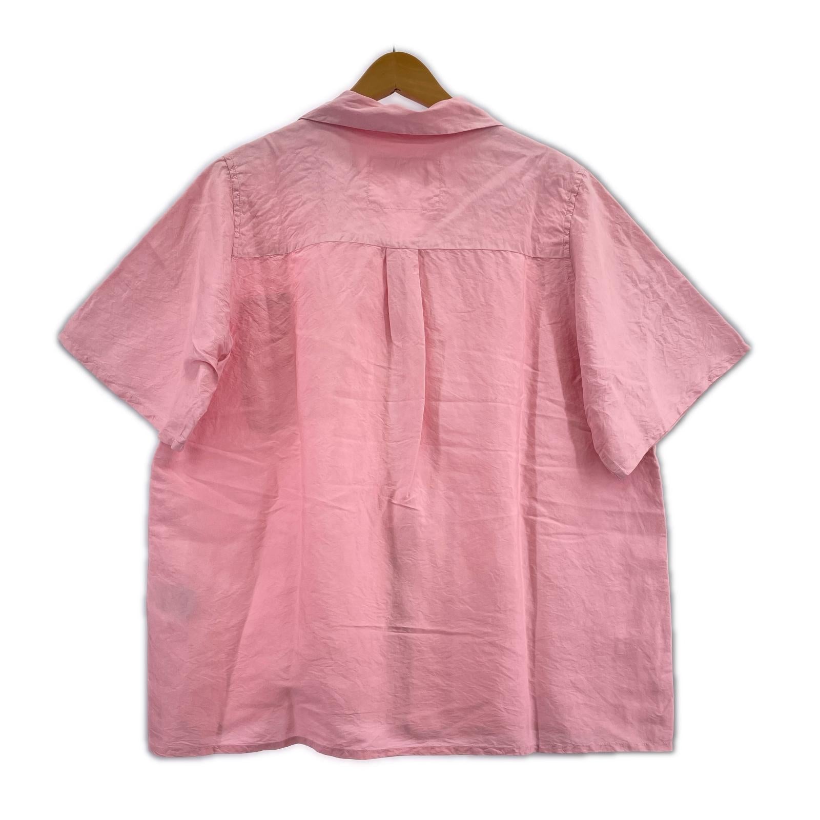 半袖シャツ CAMIEL FORTGENS SS SCHOOL SHIRT S ピンク S ピンク