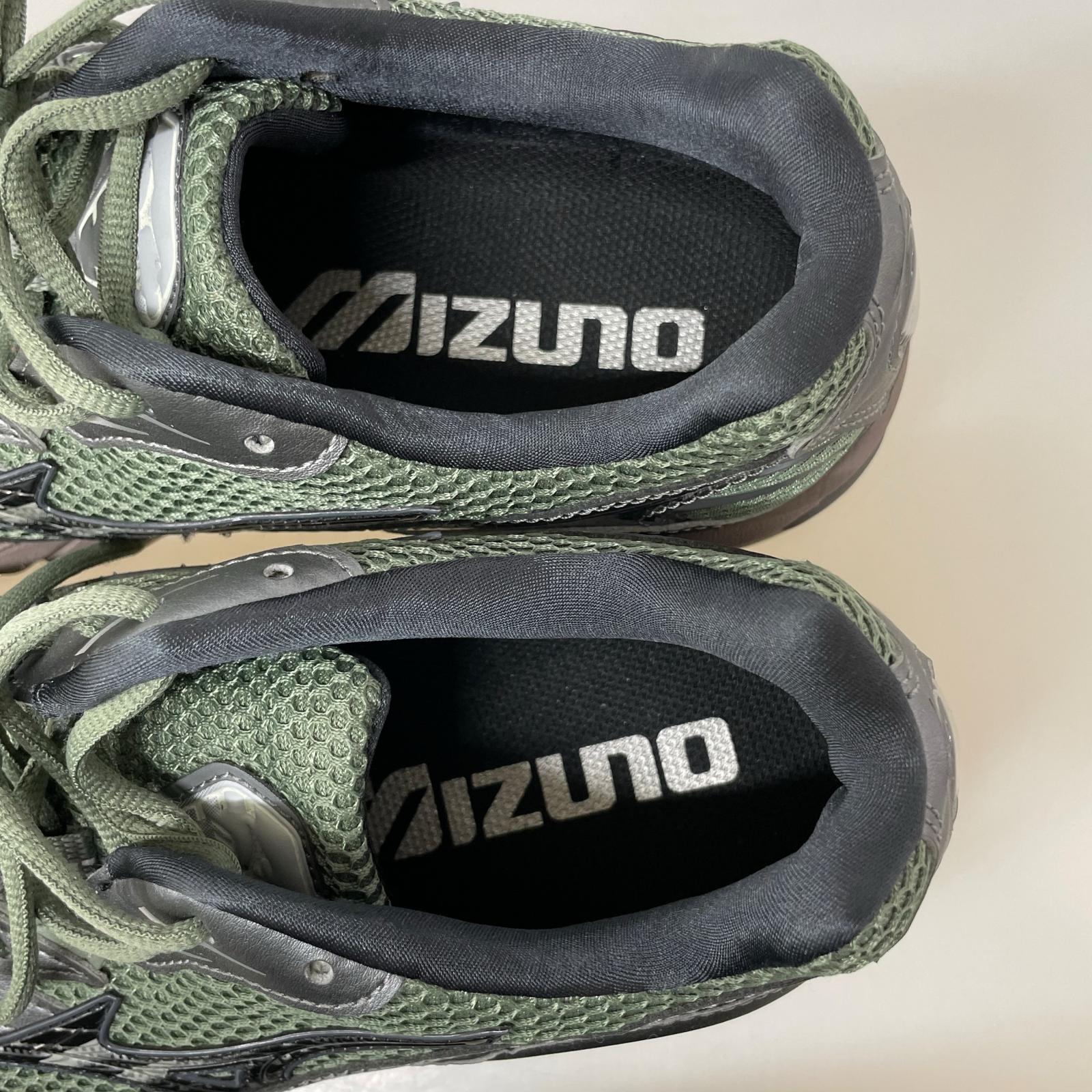 スニーカー MIZUNO ウェーブライダー10 スニーカー 27.0 オリーブ 27cm (US9 UK8 1/2 EU44)