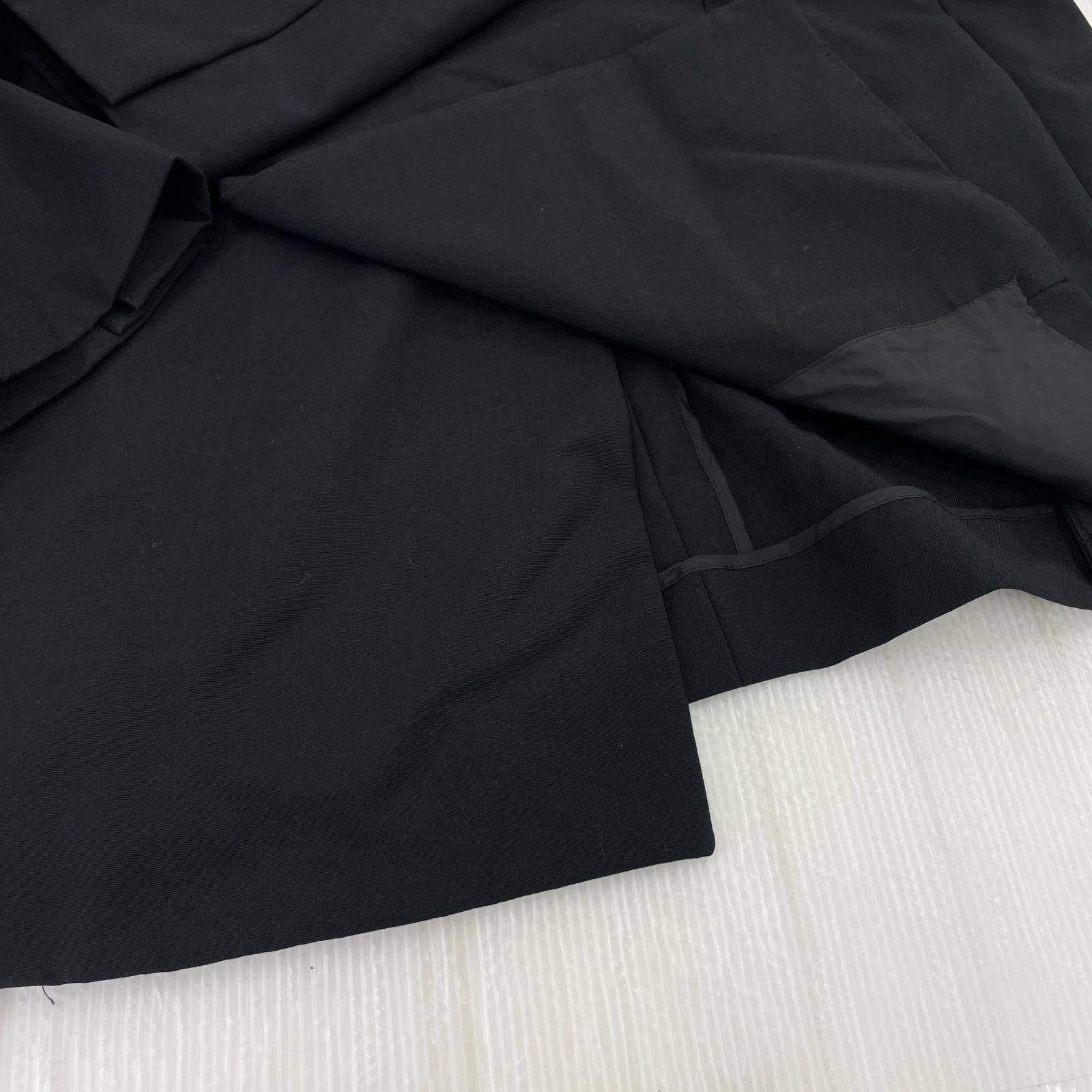 テーラードジャケット HOMME PLUS 21SS フックボタンテーラードジャケット L ブラック