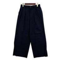 パンツ HOMME PLUS 80s ウールスラックス　ネイビー S S ネイビー