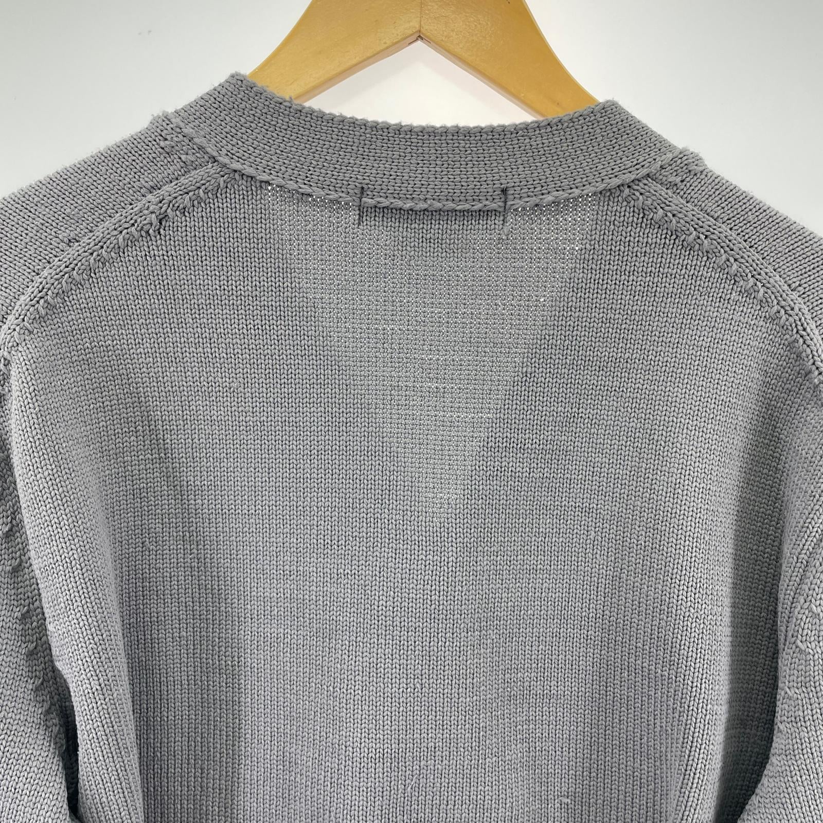 カーディガン HOMME DEUX グレー (L) L グレー