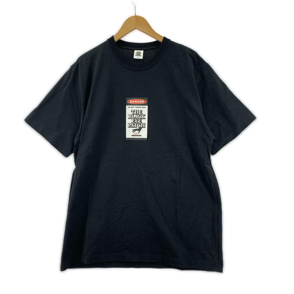 半袖Ｔシャツ DANGER HOT LABEL TEE ブラック