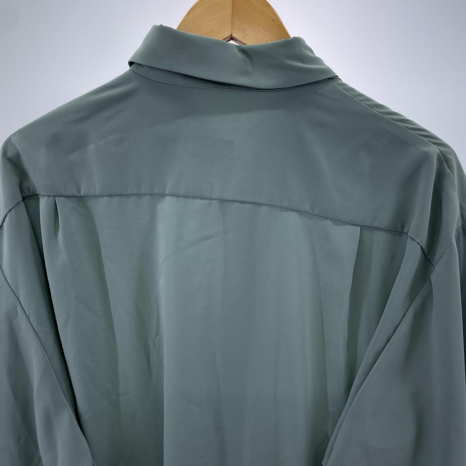 長袖シャツ 23SS Big Shirt グレー