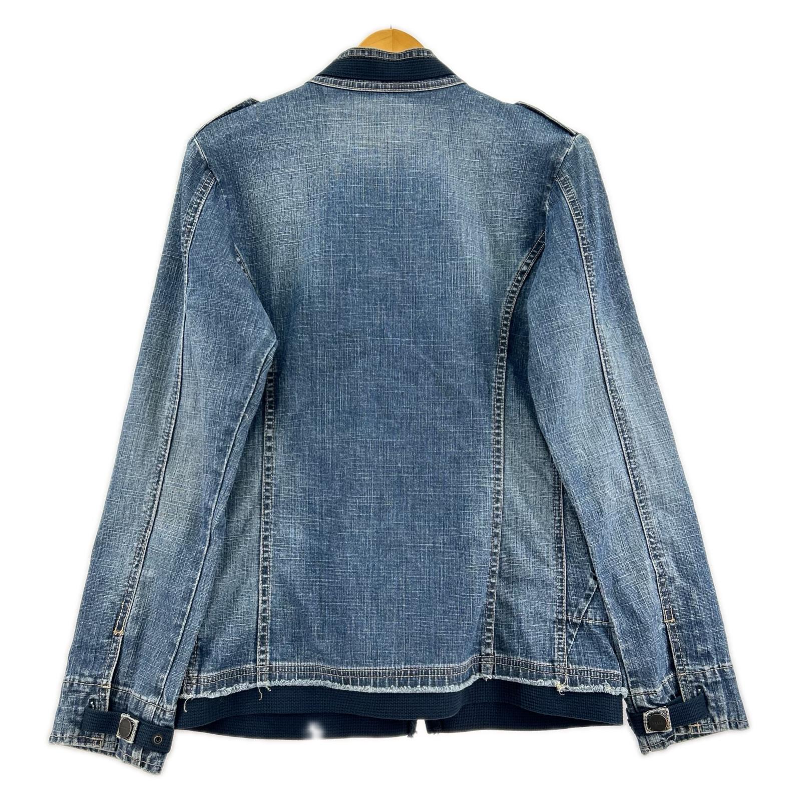 デニムジャケット MARITHE + FRANCOIS GIRBAUD デニムジャケット M ネイビー