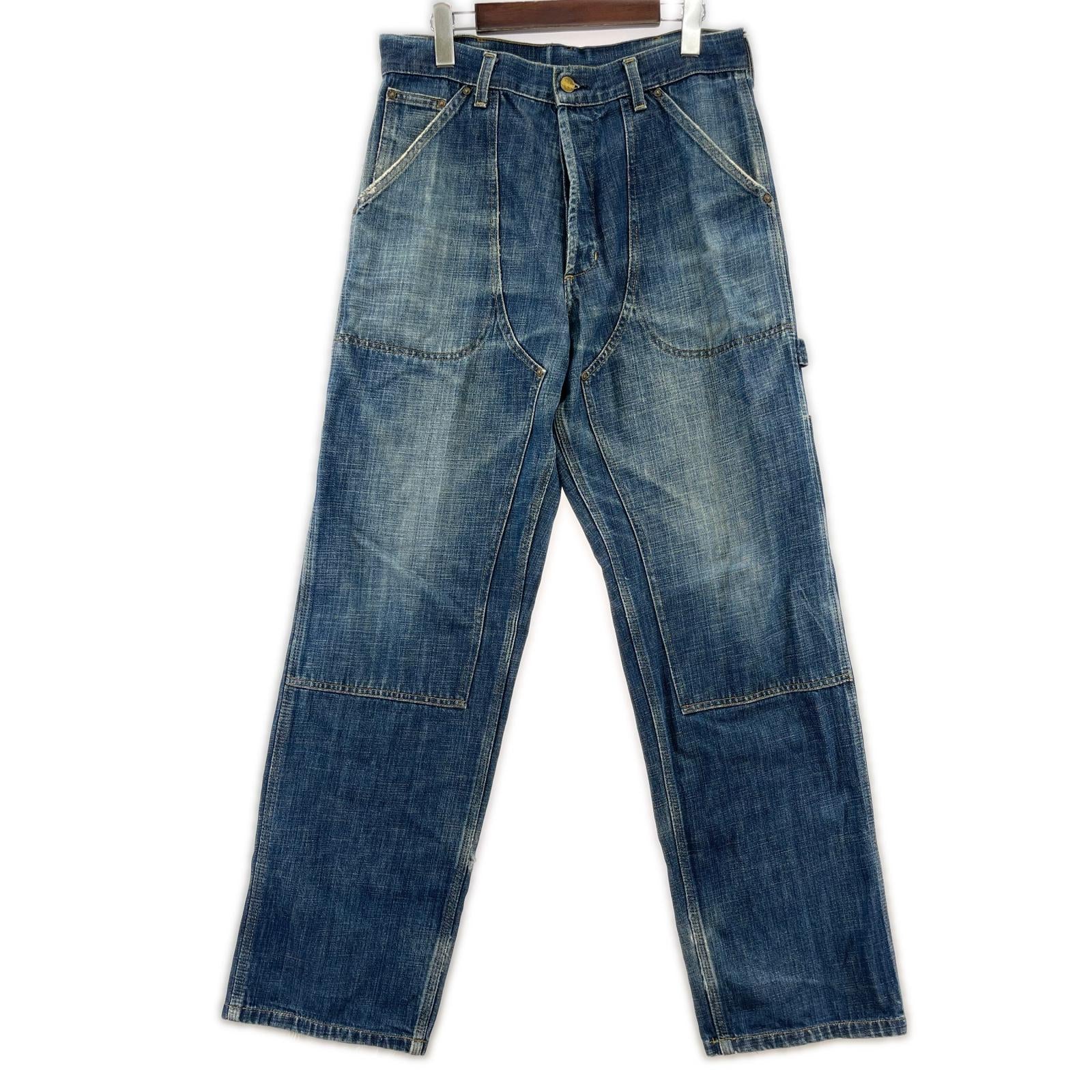 デニムパンツ KNEEPAD PANT ブルー