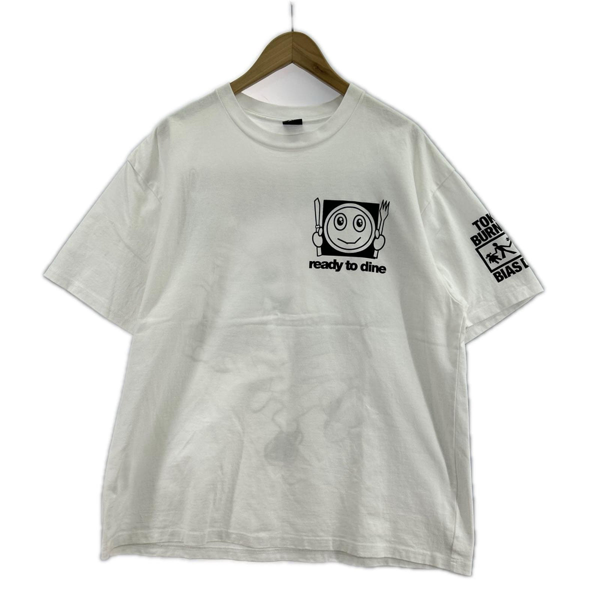 その他トップス BIAS DOGS READY TO DINE TEE WHT/XL ホワイト