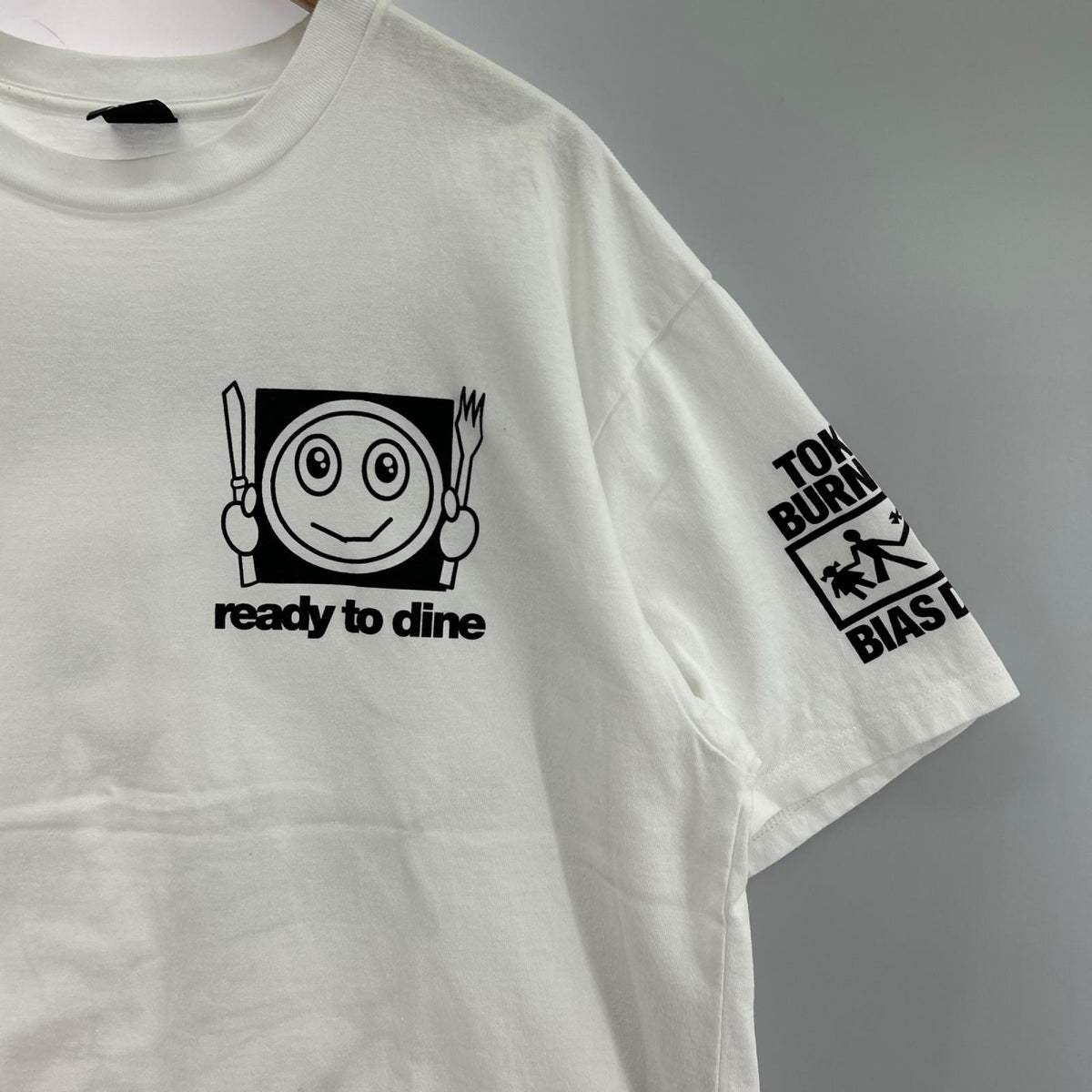 その他トップス BIAS DOGS READY TO DINE TEE WHT/XL ホワイト