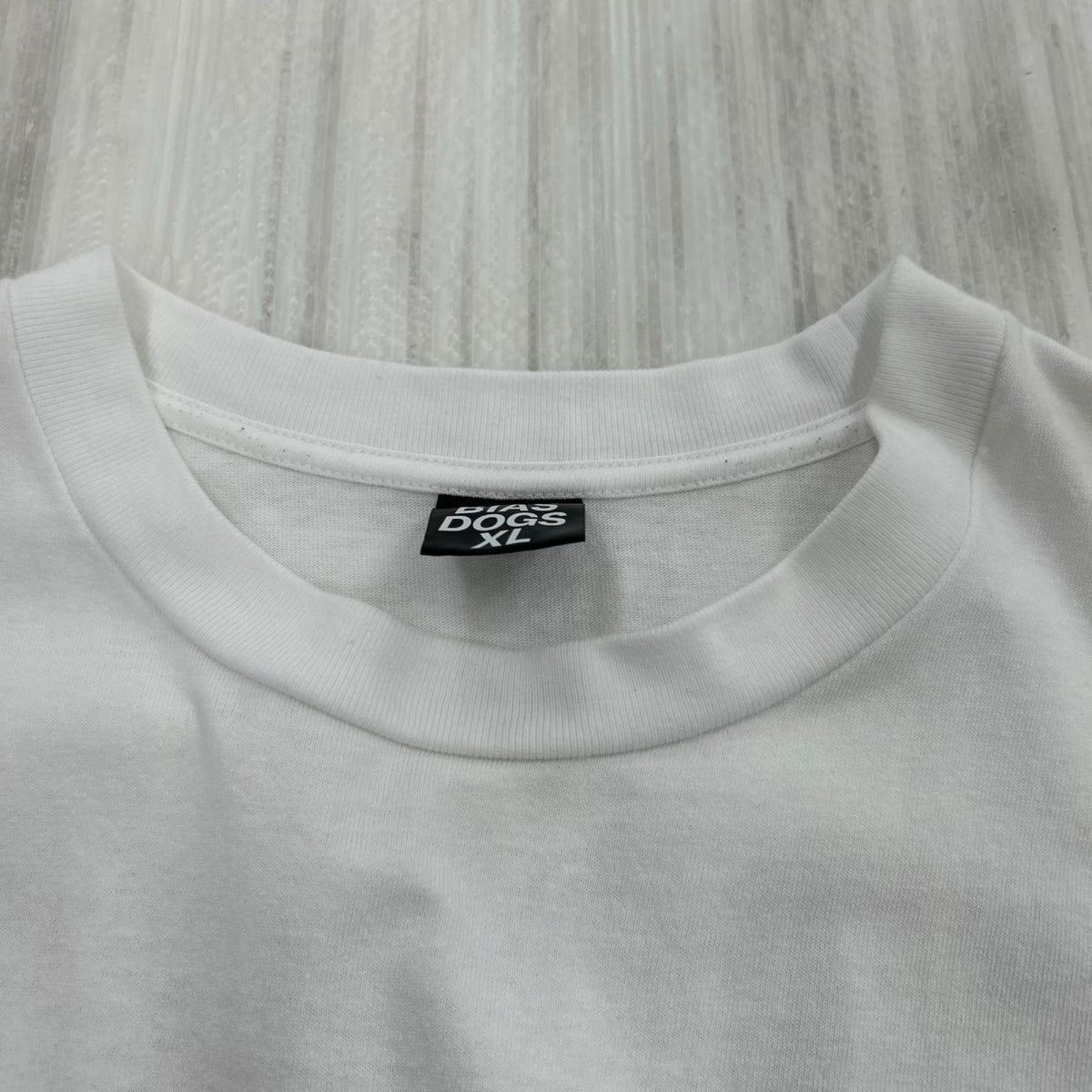 その他トップス BIAS DOGS READY TO DINE TEE WHT/XL ホワイト