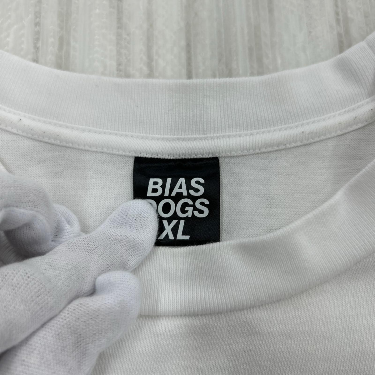 その他トップス BIAS DOGS READY TO DINE TEE WHT/XL ホワイト