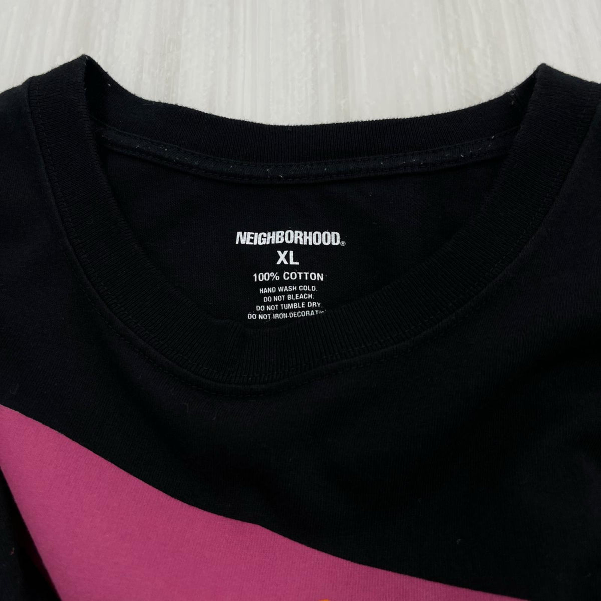 半袖Ｔシャツ ×PHINGERIN 24AW ｸﾞﾗﾌｨｯｸﾌﾟﾘﾝﾄTee BLK/XL ブラック