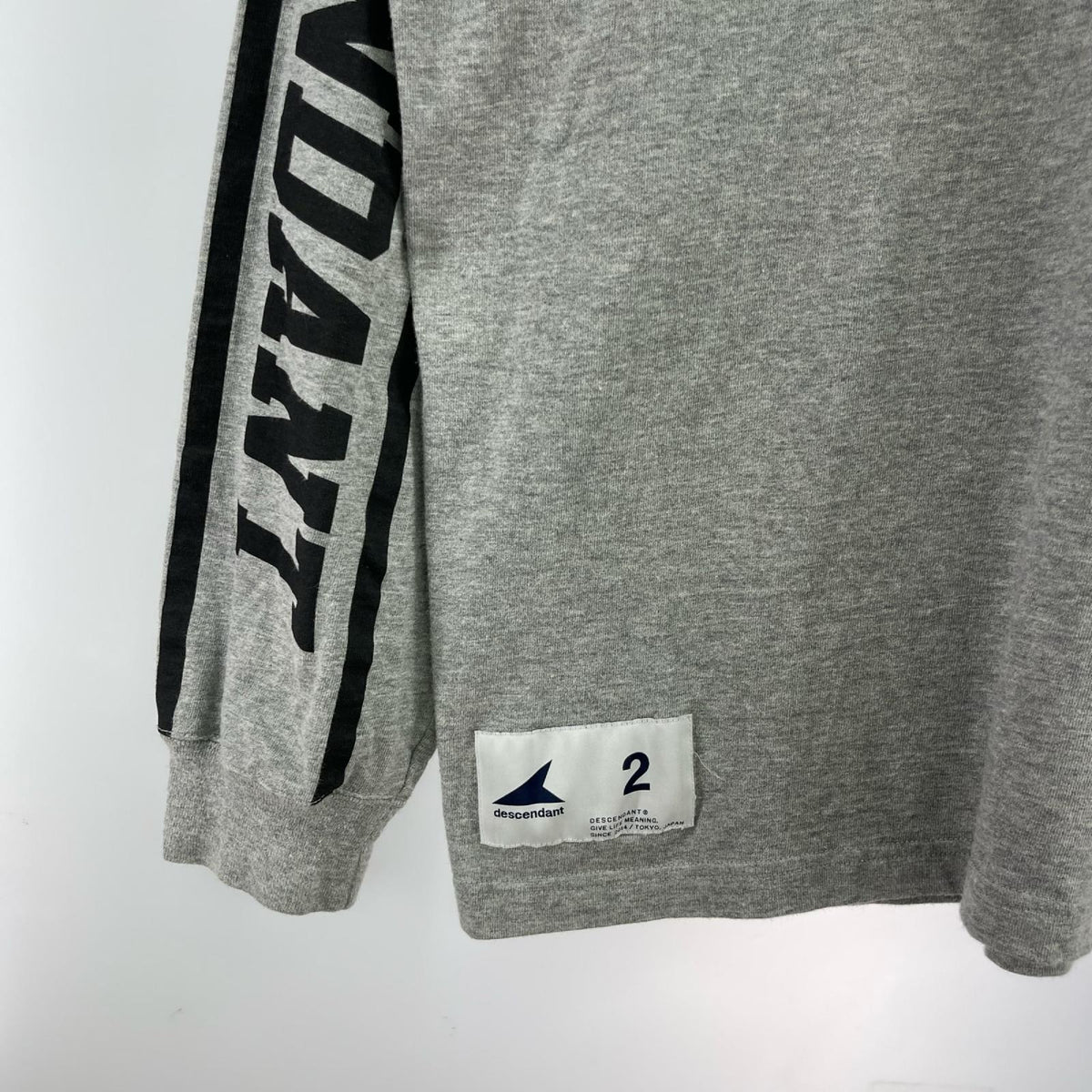 長袖Ｔシャツ DIRT ORIGANIC COTTON L/Sｶｯﾄｿｰ GRY/2 2 グレー