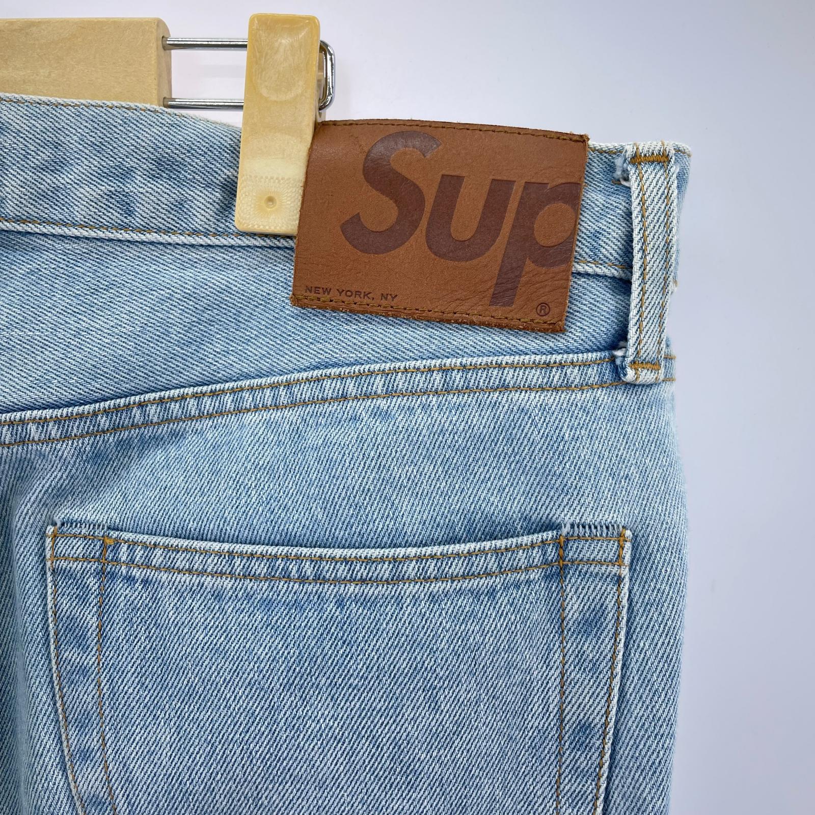 デニムパンツ Stone Washed Slim Jean