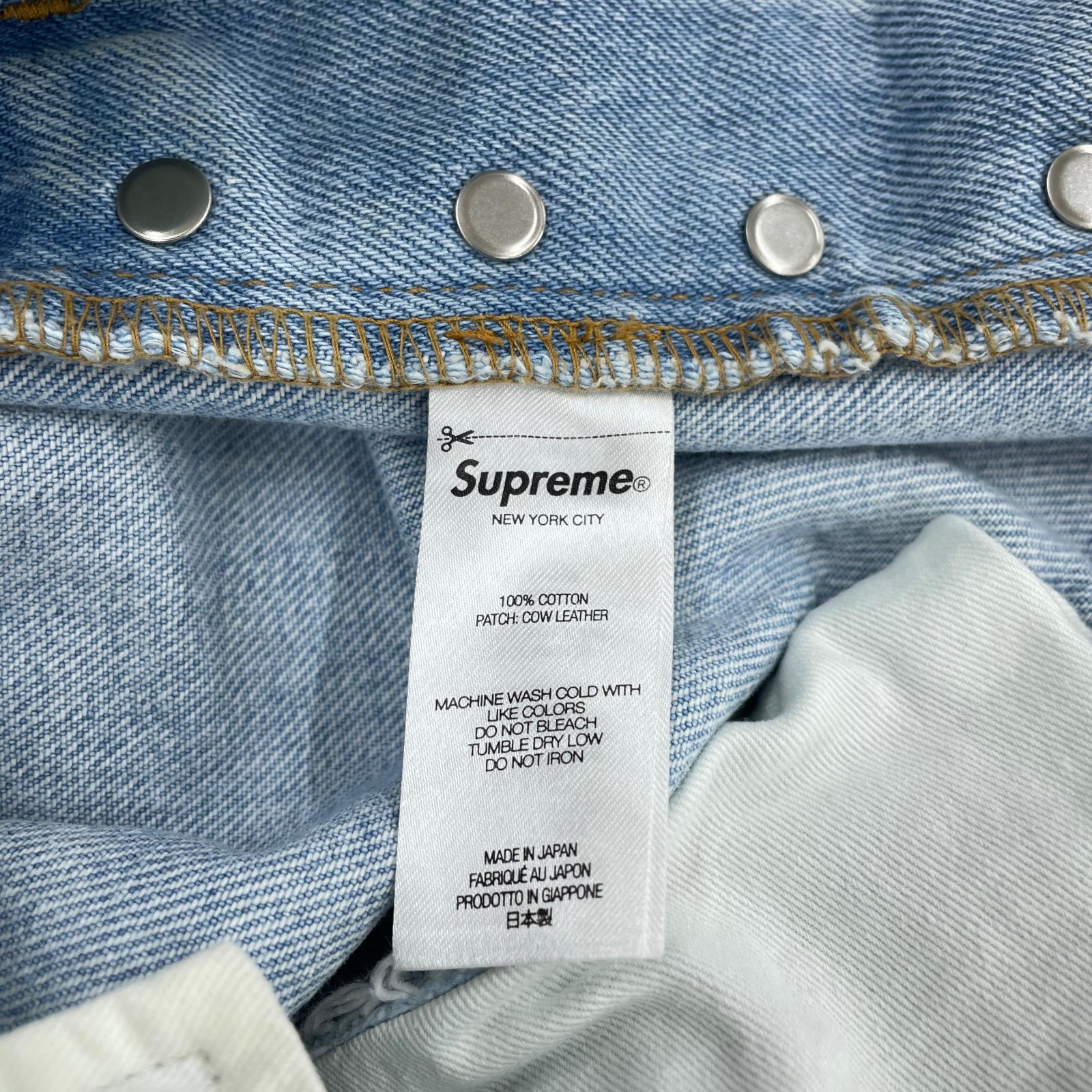 デニムパンツ Stone Washed Slim Jean