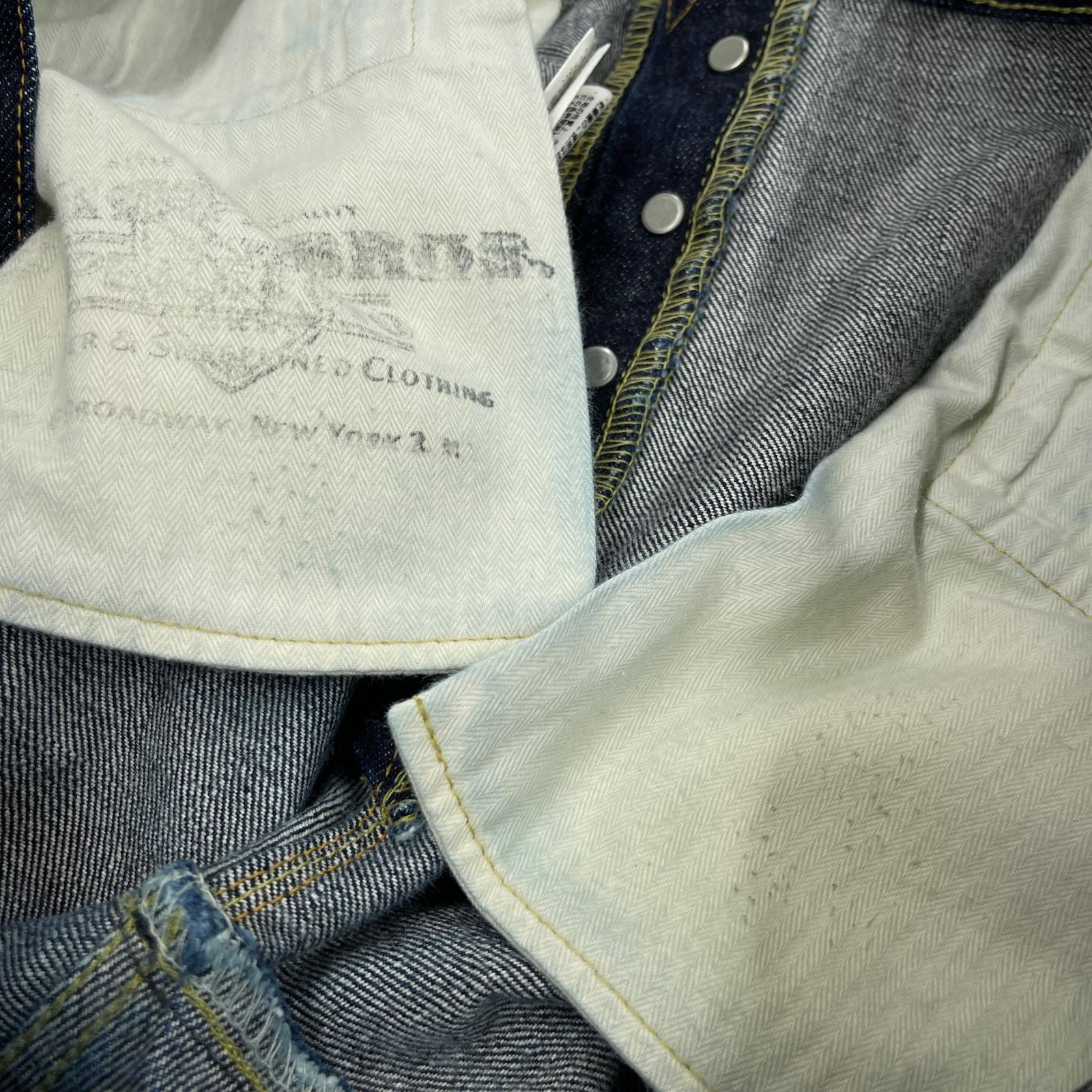 デニムパンツ 13oz WIDE GLIDE W36 36 ネイビー