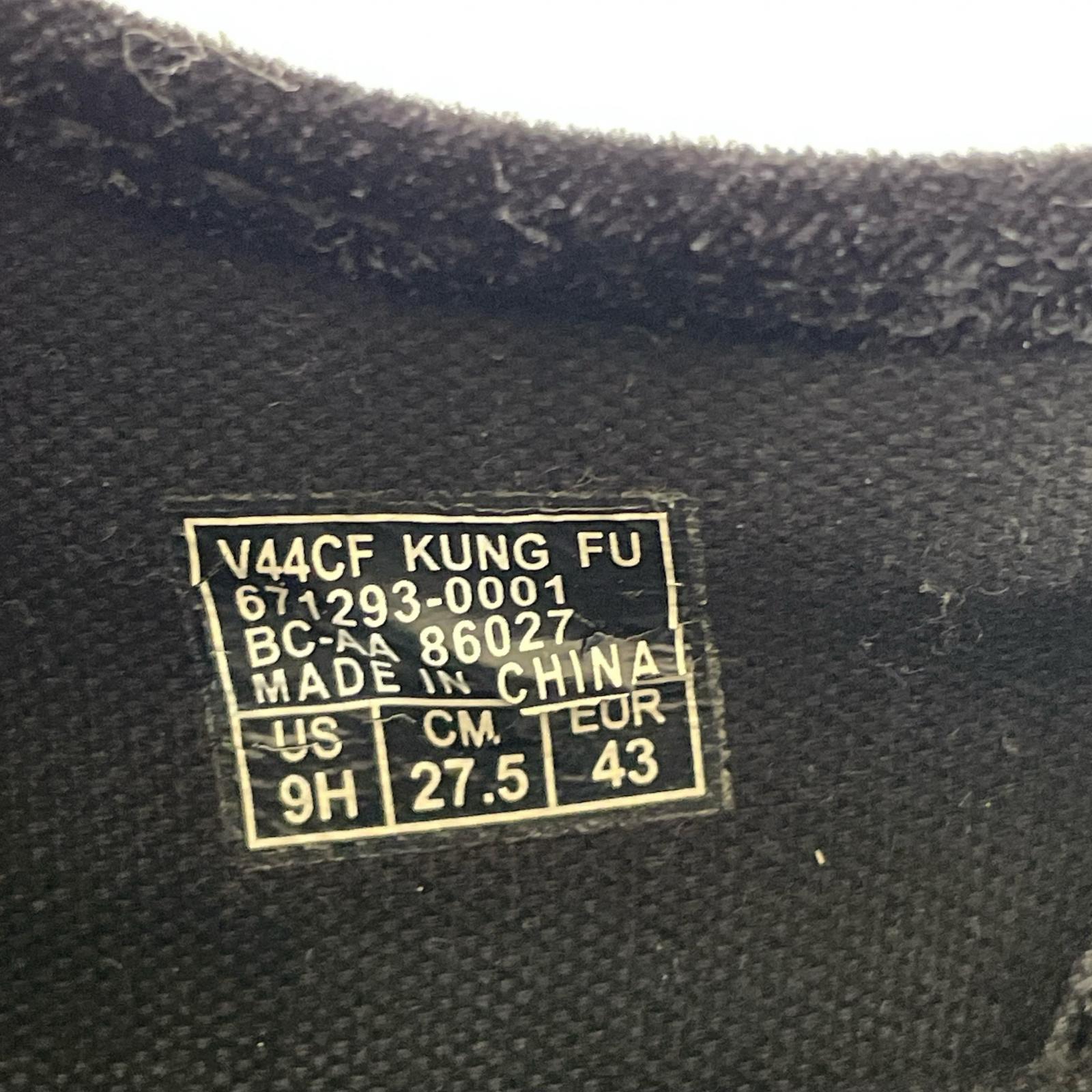 スニーカー BILLY'S AUTHENTIC KUNG-FU 黒 27.5cm 27.5cm (US9 1/2 UK9 EU45) ブラック