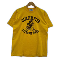 半袖Ｔシャツ 90s-00s GIMME FIVE FREEDOM RIDER Tシャツ M M イエロー