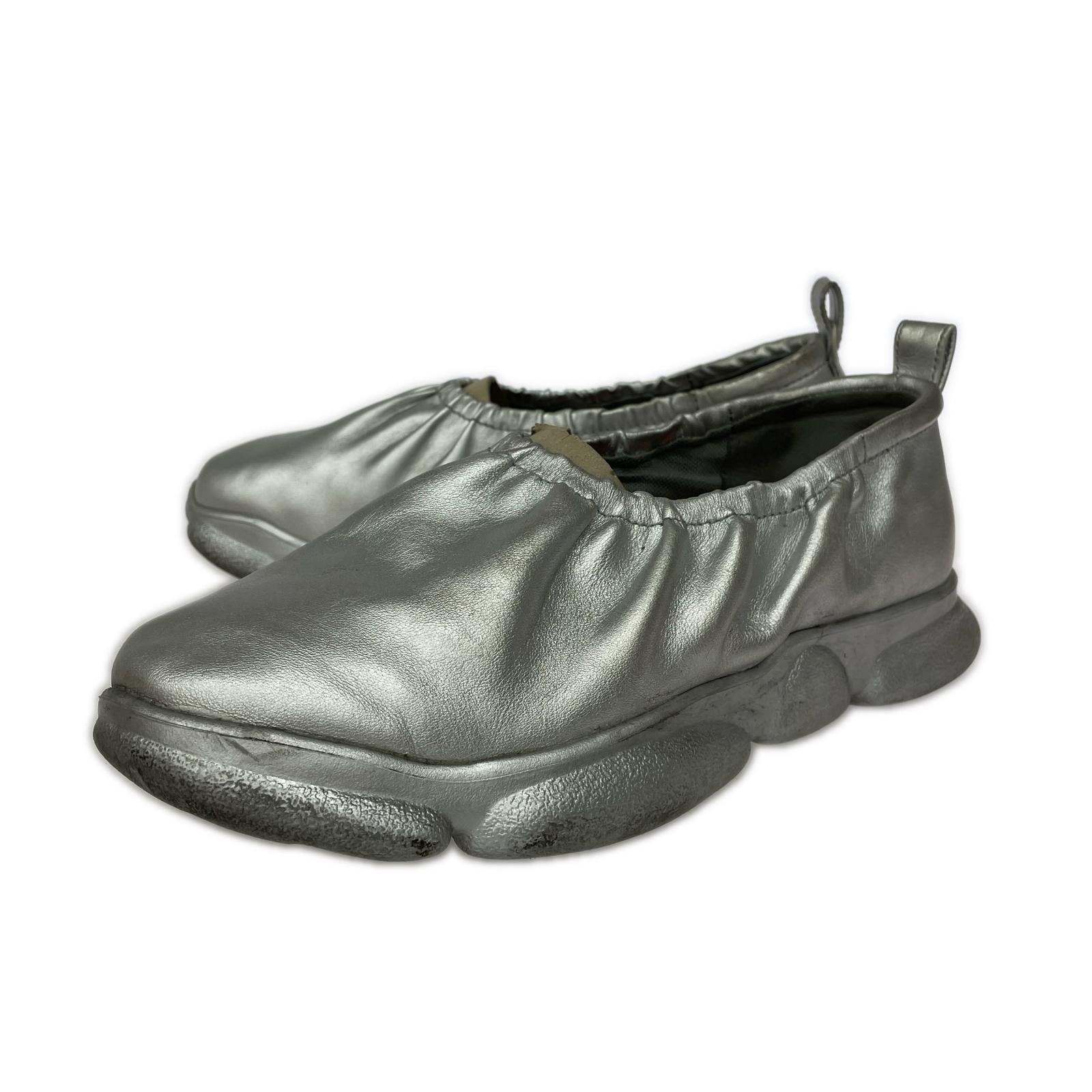 スニーカー CAMPER Karst レザースニーカー 44 シルバー