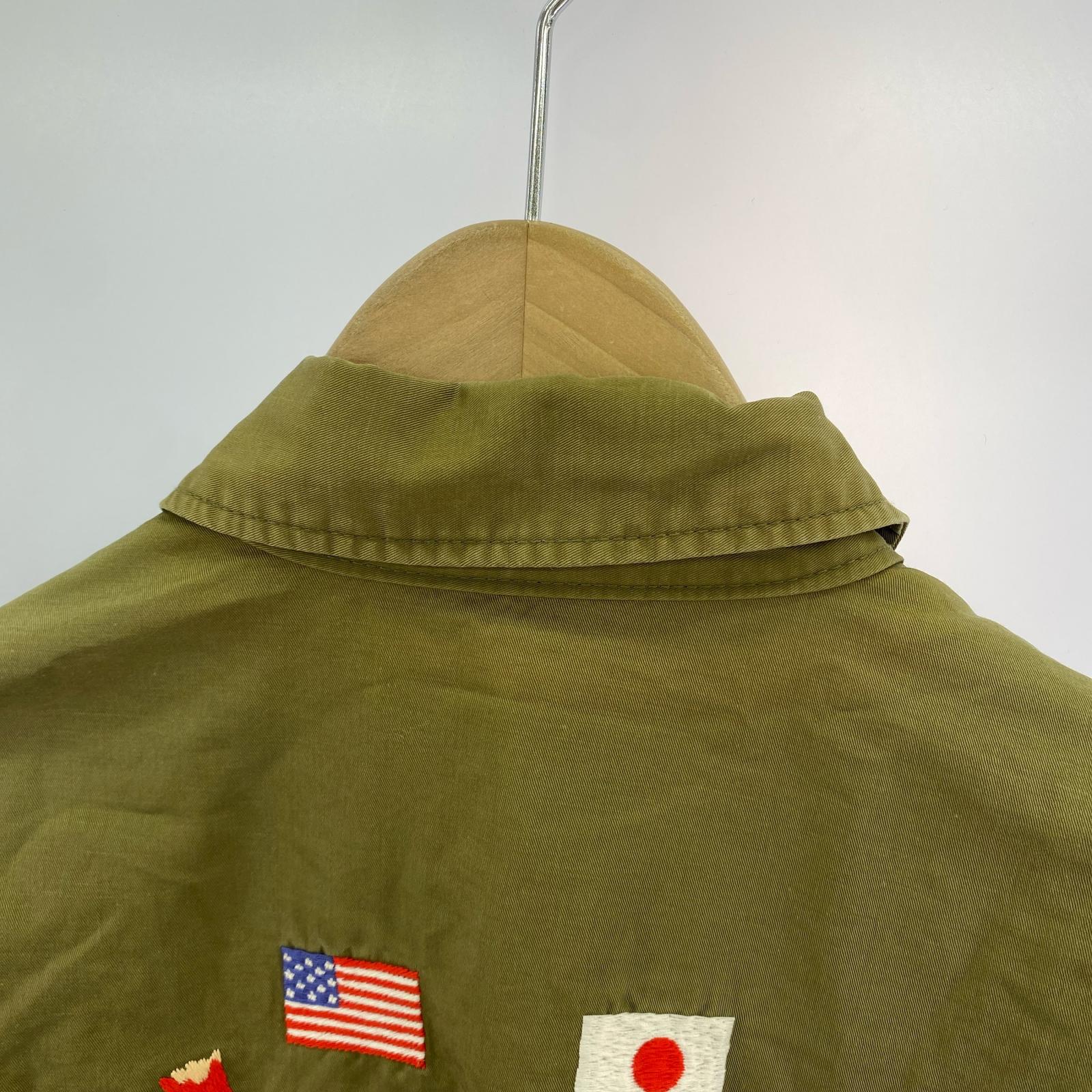 ブルゾン CAL O LINE スーベニアシャツ M カーキ