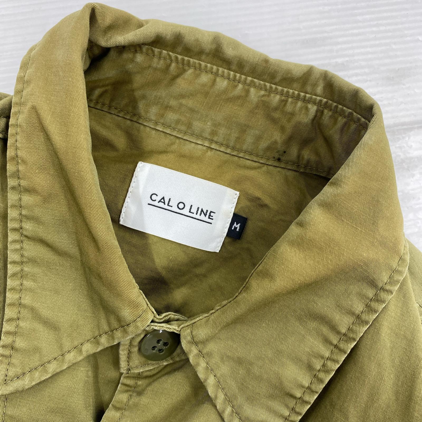 ブルゾン CAL O LINE スーベニアシャツ M カーキ