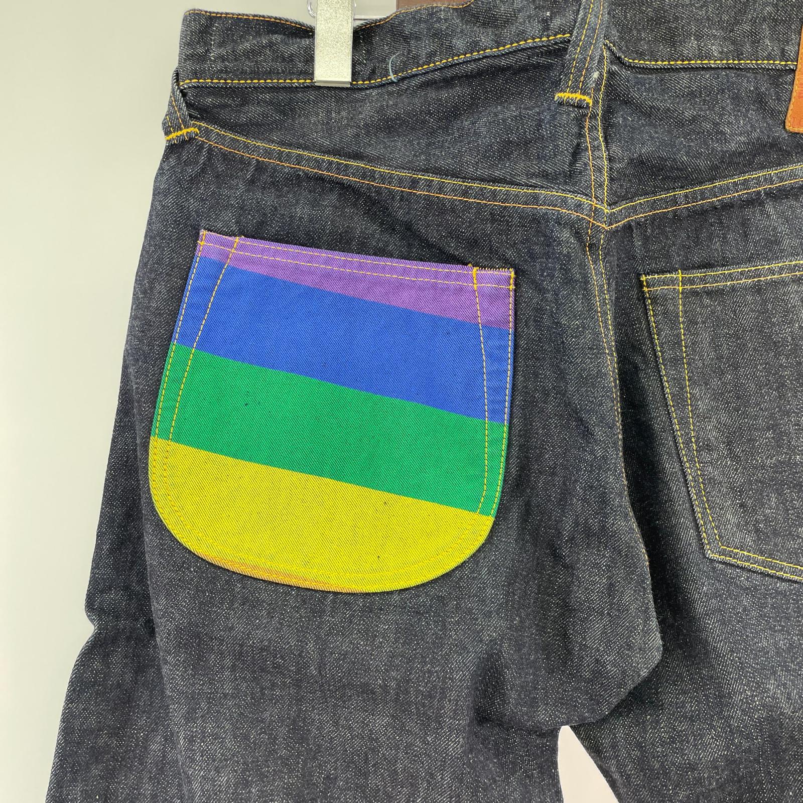 デニムパンツ Lot.2000T MULTI COLOR W38 ブルー