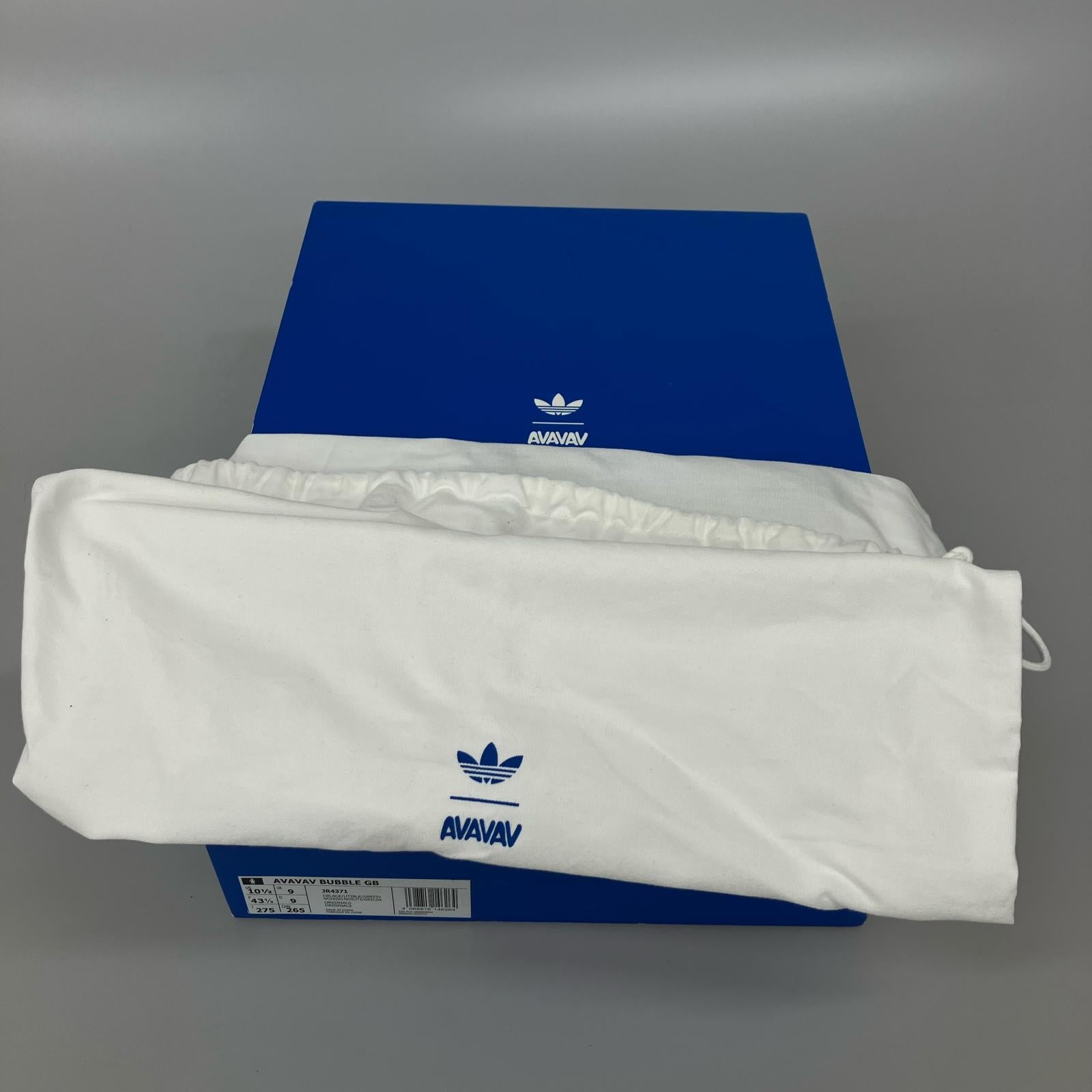 シューズ adidas×AVAVAV BUBBLE GB スニーカー 27.5cm (US9 1/2 UK9 EU45) ブラック