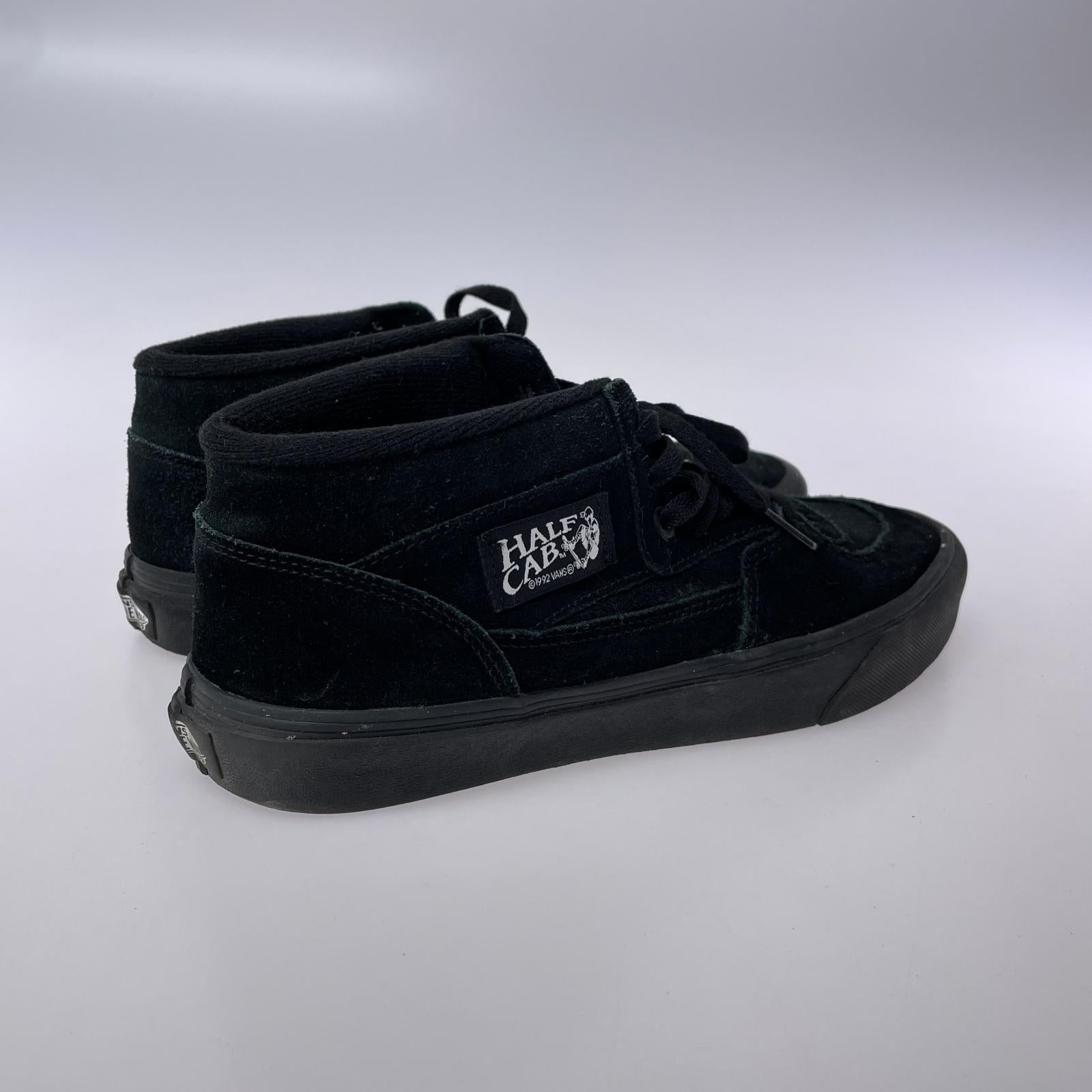 スニーカー vans SKATE HALF CAB ハーフキャブ (27.5cm) 黒 27.5cm (US9 1/2 UK9 EU45) ブラック