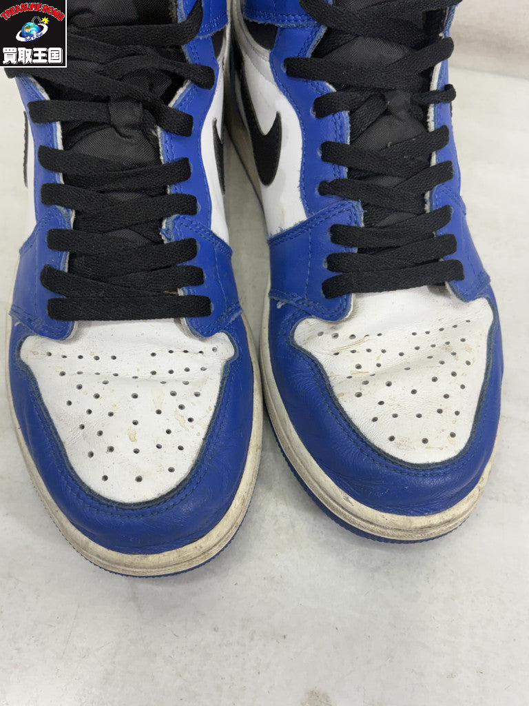 スニーカー AJ1 Retro High OG Game Royal 27.5cm