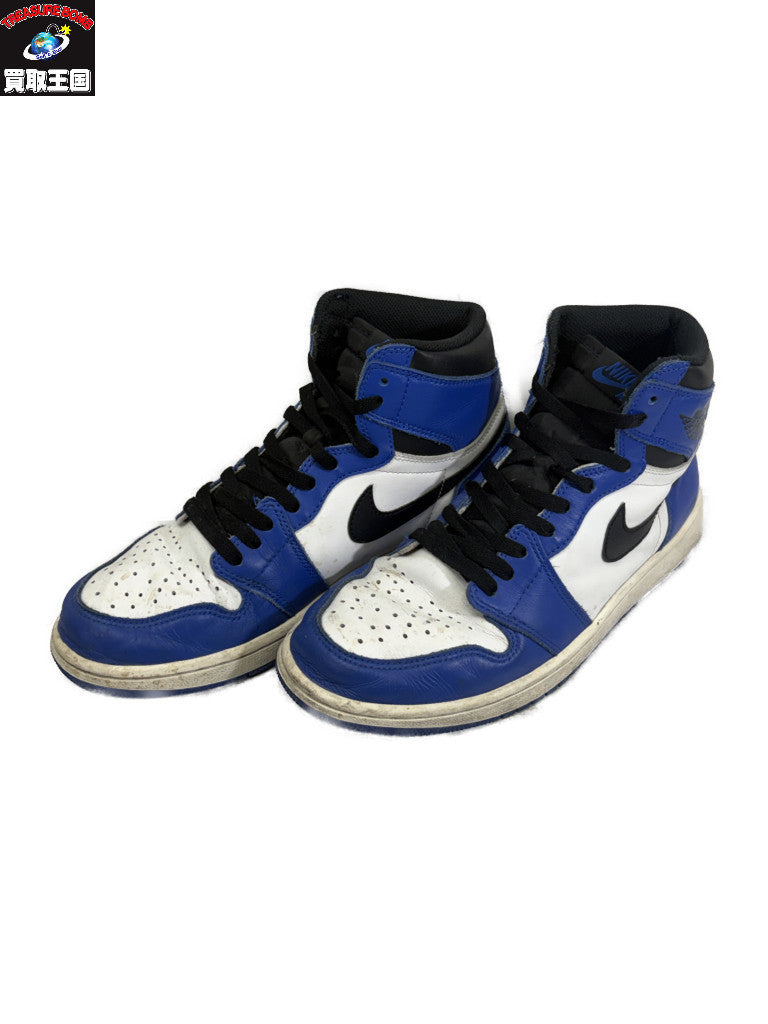 スニーカー AJ1 Retro High OG Game Royal 27.5cm