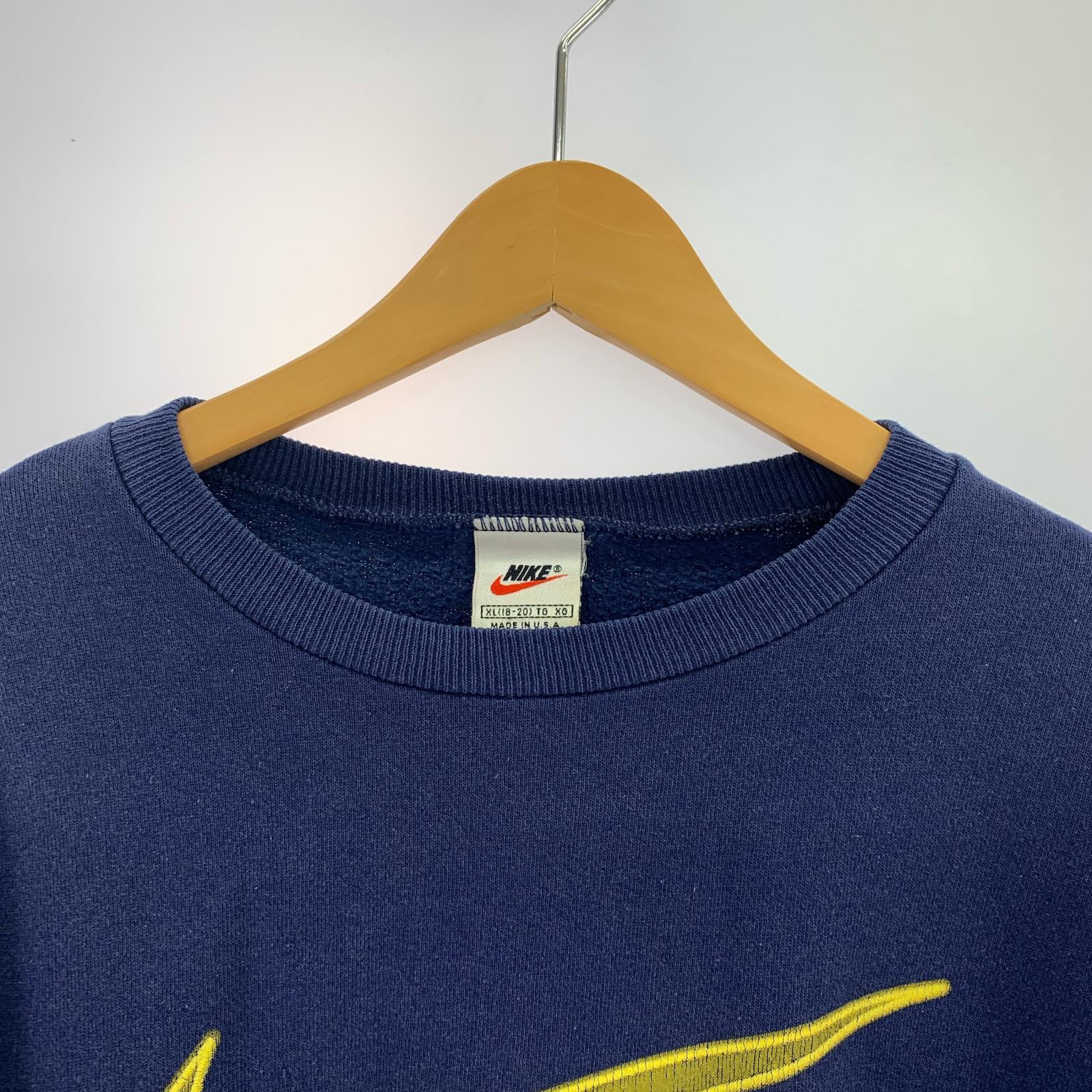 スウェット 90s USA製 ネイビー XL ネイビー