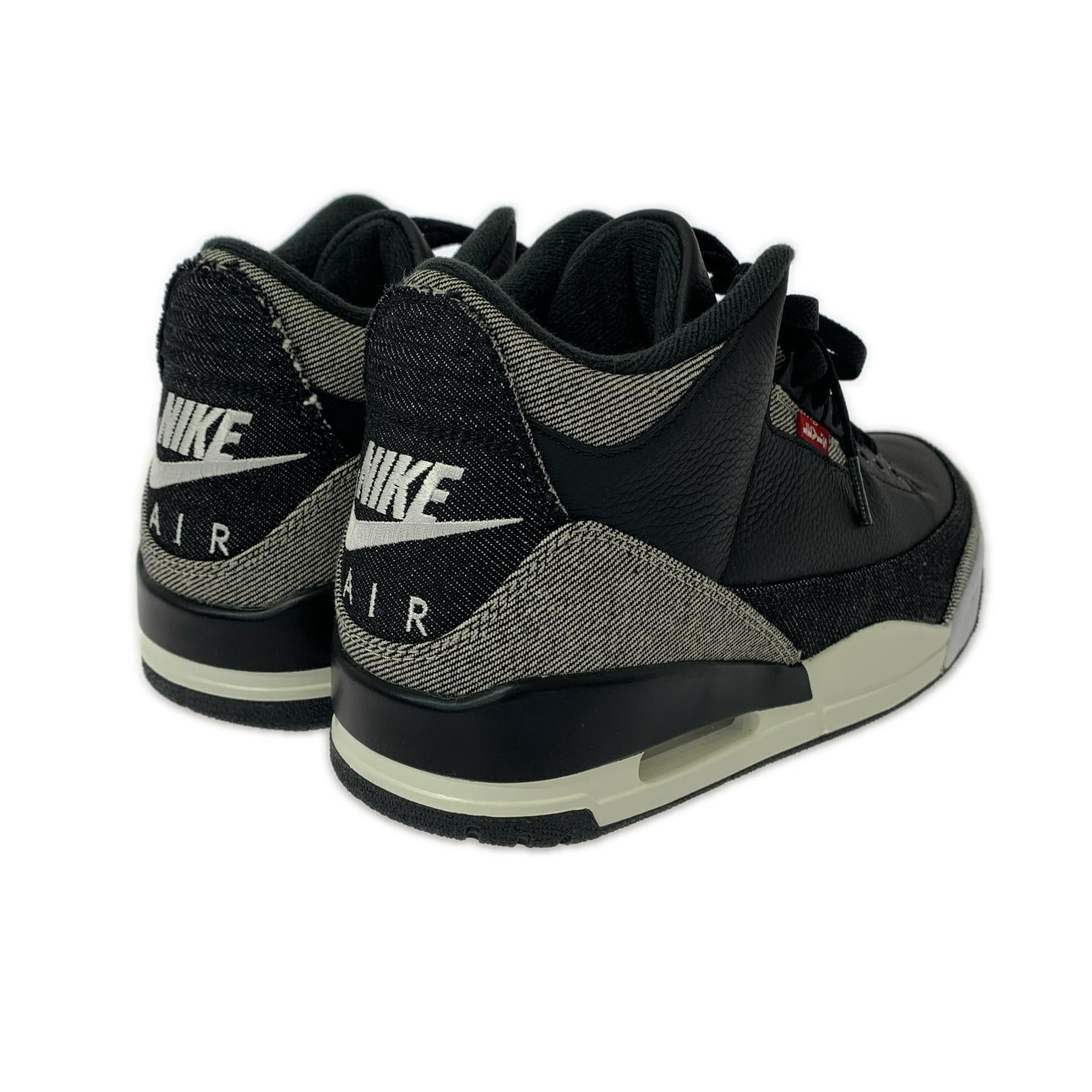 スニーカー ×Levi's Air Jordan 3 Retro SP 27.0cm 27cm (US9 UK8 1/2 EU44) ブラック