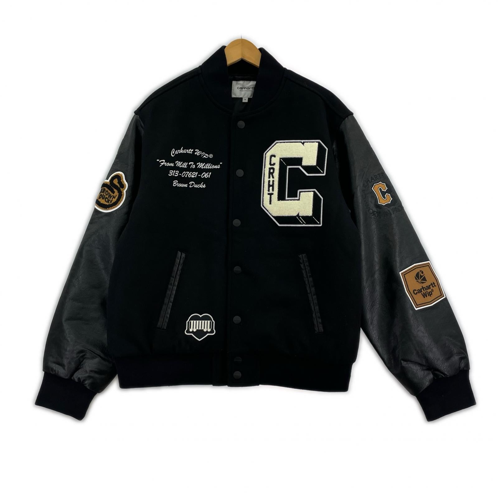 ジャケット WIP Brown Ducks Bomber M 黒 M ブラック