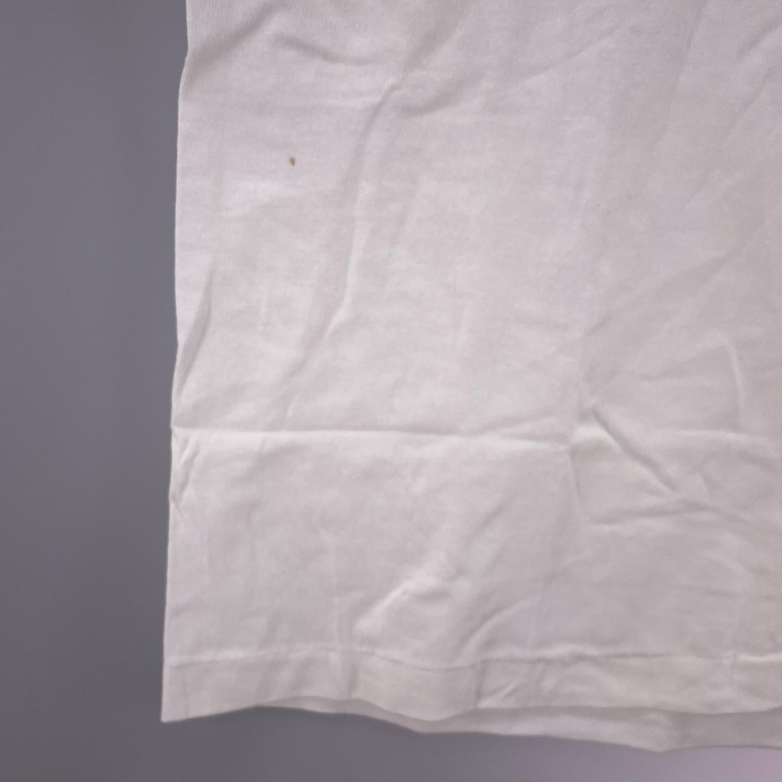 半袖Ｔシャツ 90s USA製 デッドストック 野茂英雄 プリントT 白 (L) M ホワイト