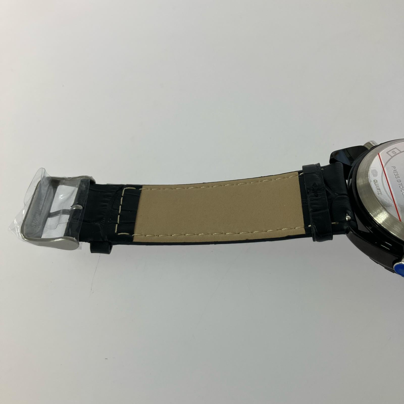 腕時計 MONTRE ROROI/G-31804/ドラムデジットウォッチ ブラック