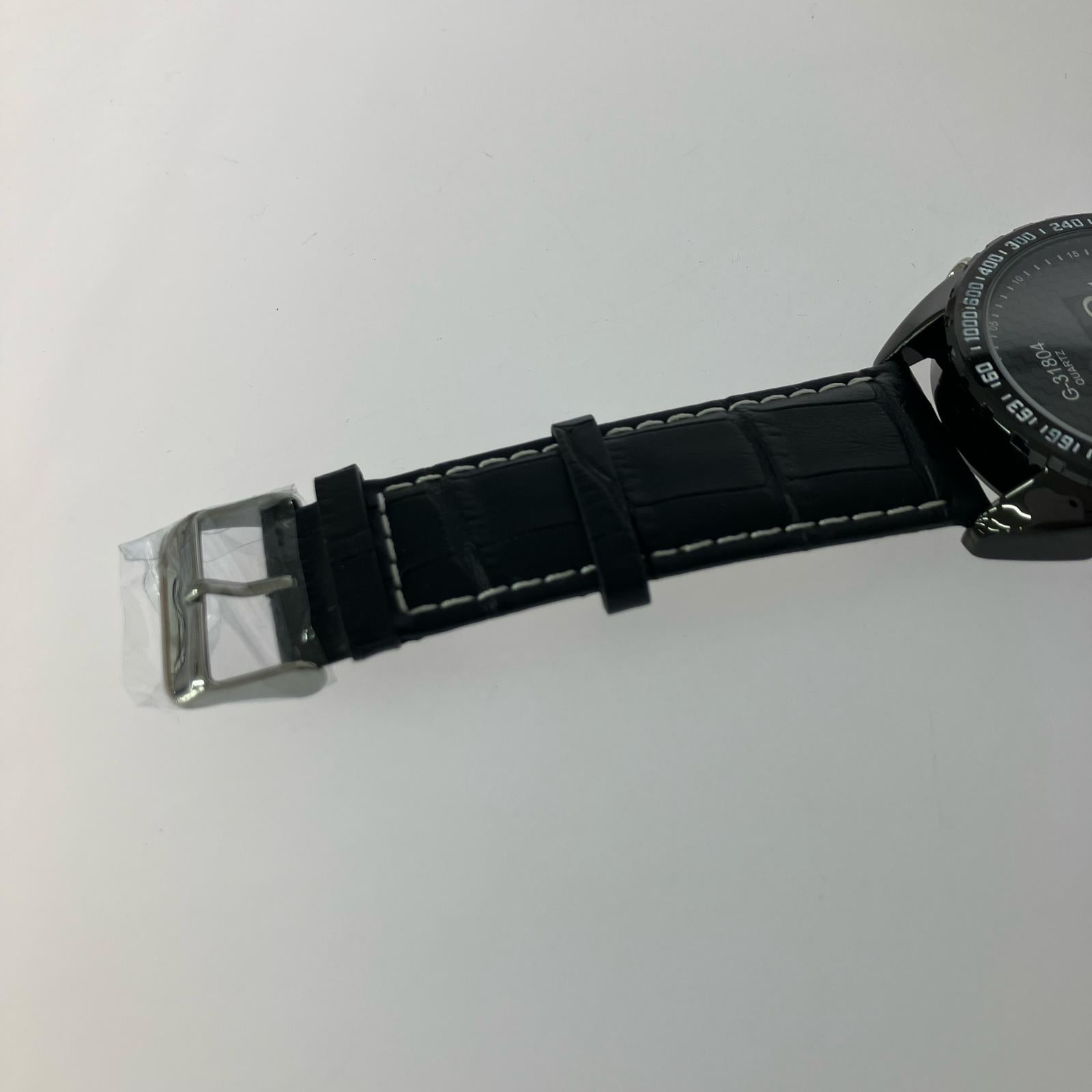 腕時計 MONTRE ROROI/G-31804/ドラムデジットウォッチ ブラック