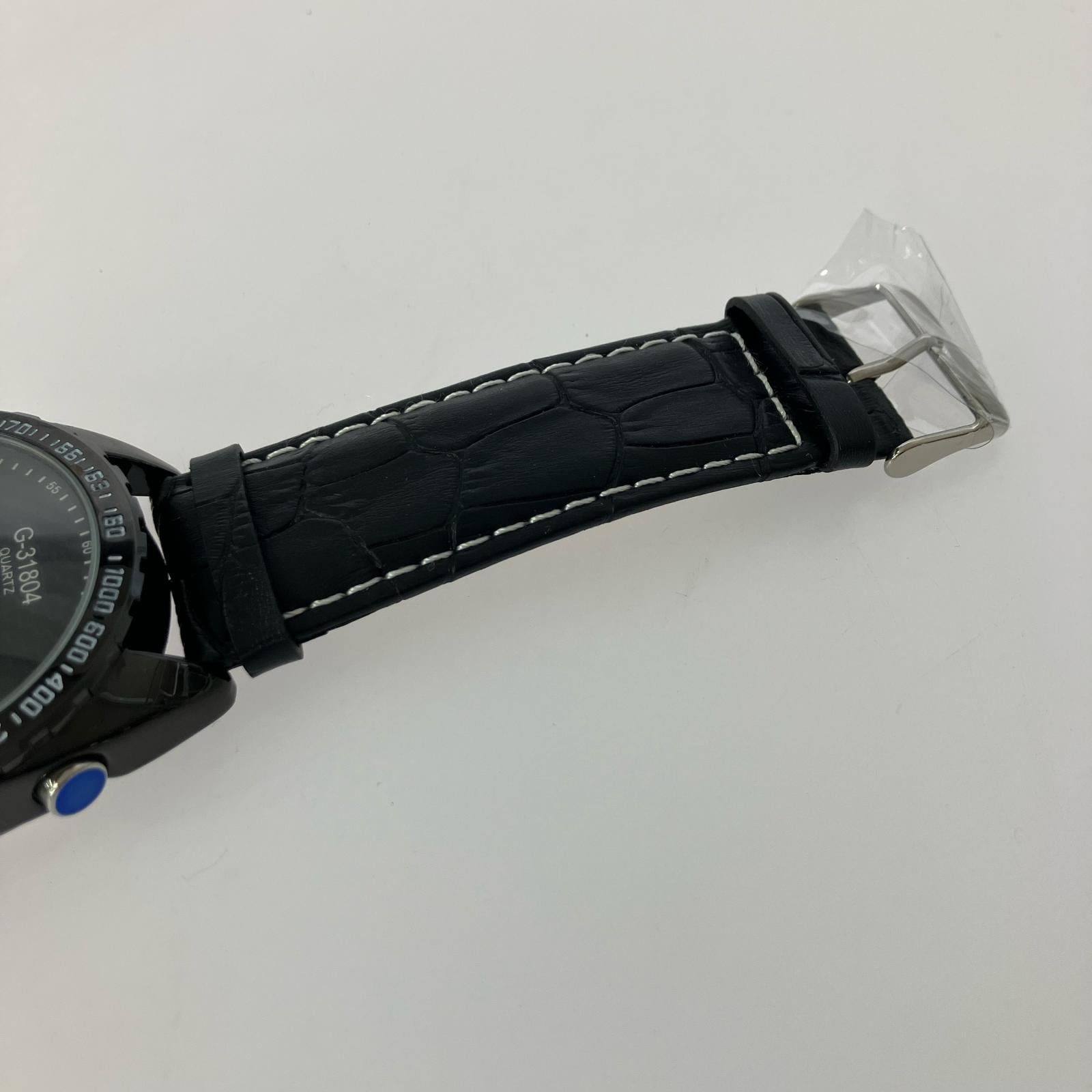 腕時計 MONTRE ROROI/G-31804/ドラムデジットウォッチ ブラック