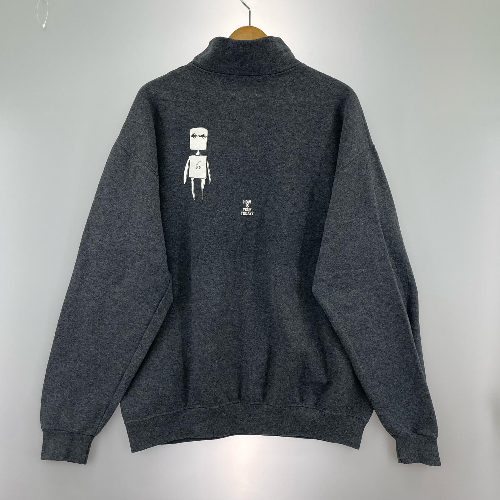 スウェット TODAY edition LOVE＆ 裏起毛スウェット　グレー　L L グレー