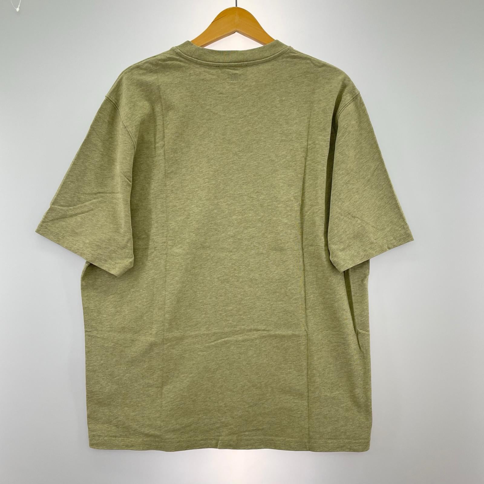 半袖Ｔシャツ 胸ロゴ刺繍 Tee カーキ　L L カーキ