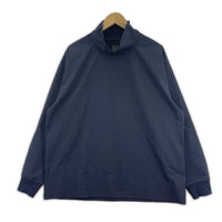長袖Ｔシャツ TECH TURTLE NECK TEE L/S ネイビー　S S ネイビー